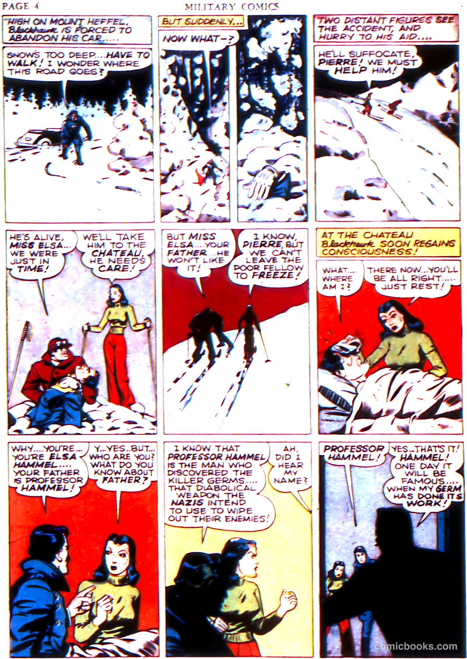 Military Comics #6 (1942) — page 6 of 68