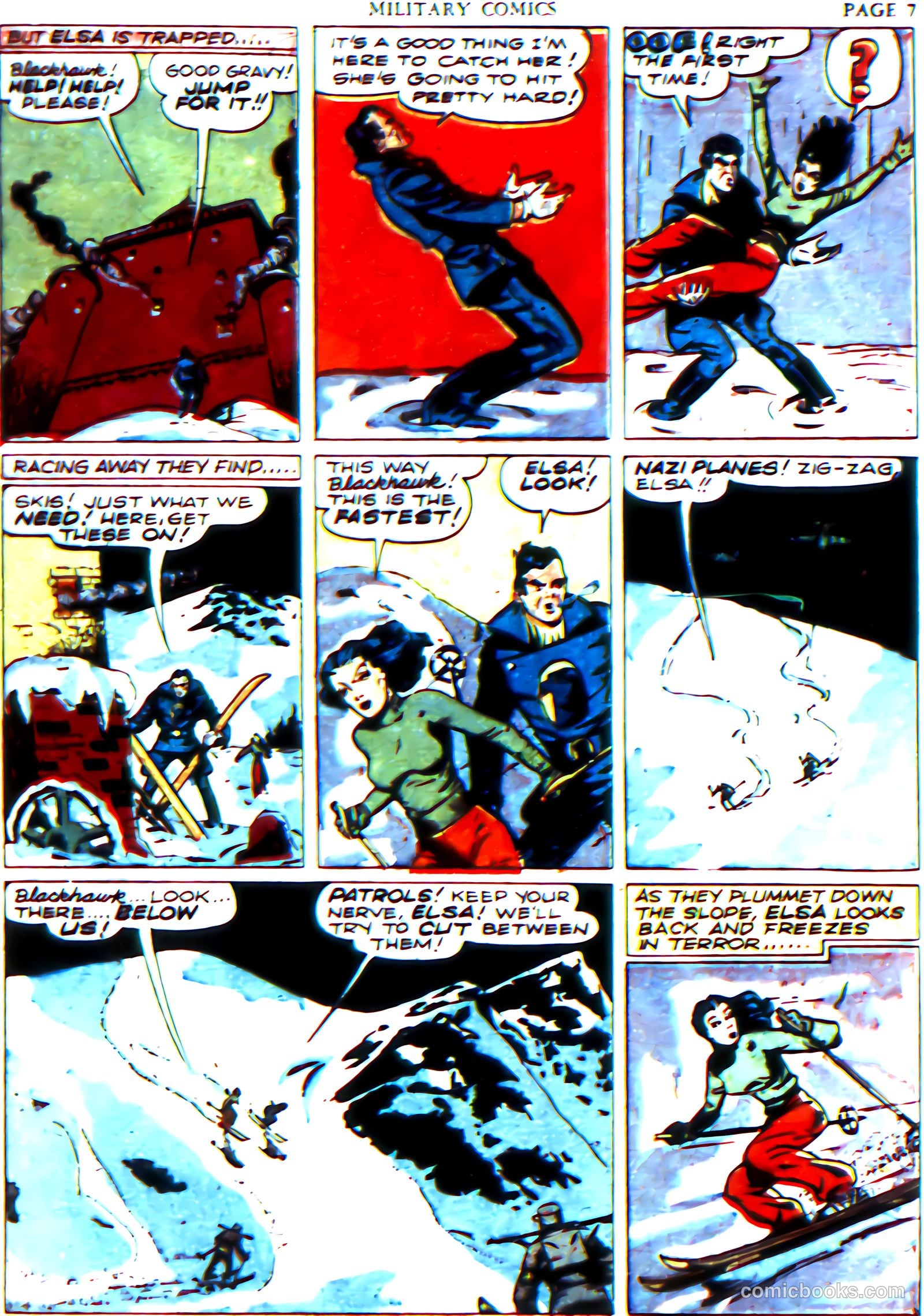 Military Comics #6 (1942) — page 9 of 68