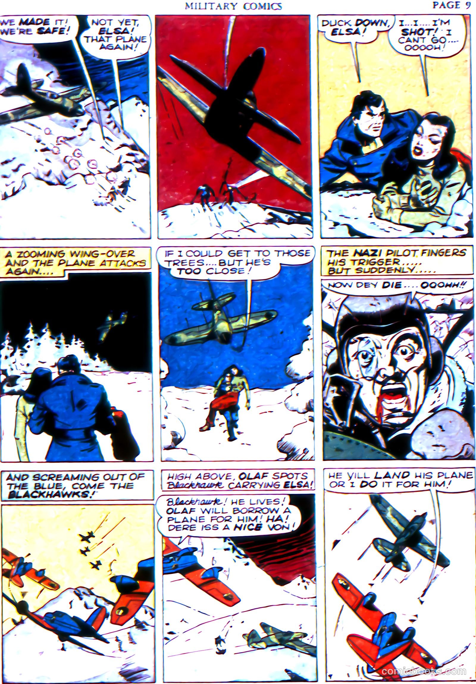 Military Comics #6 (1942) — page 11 of 68