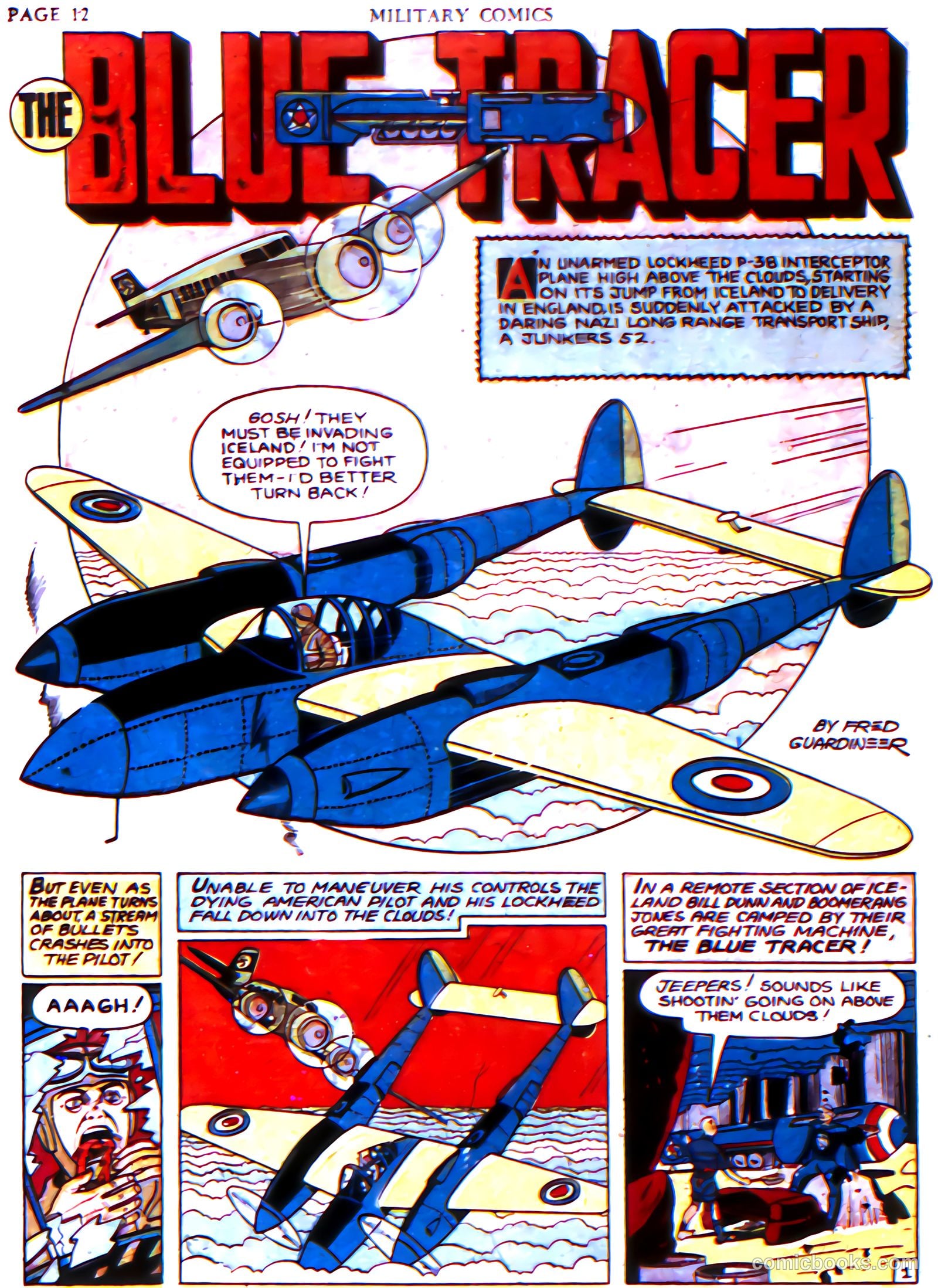 Military Comics #6 (1942) — page 14 of 68