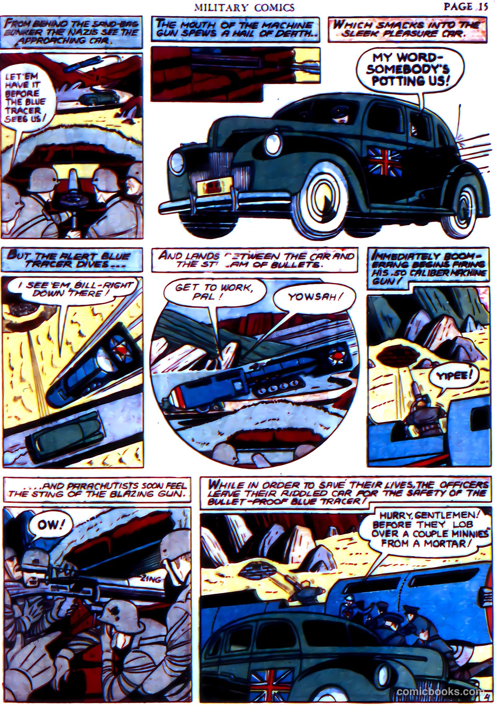Military Comics #6 (1942) — page 17 of 68