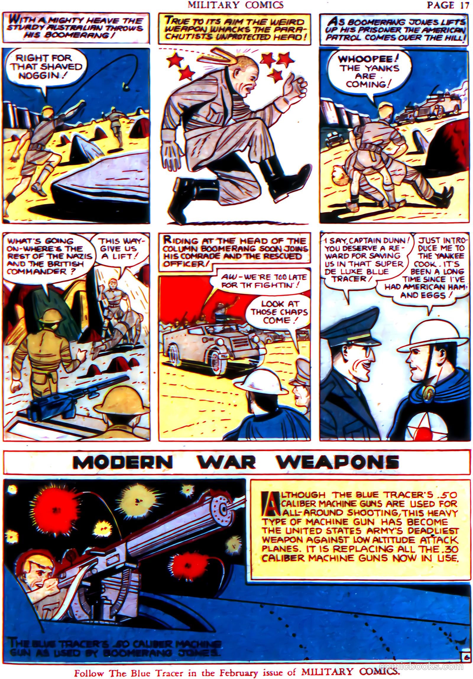 Military Comics #6 (1942) — page 19 of 68