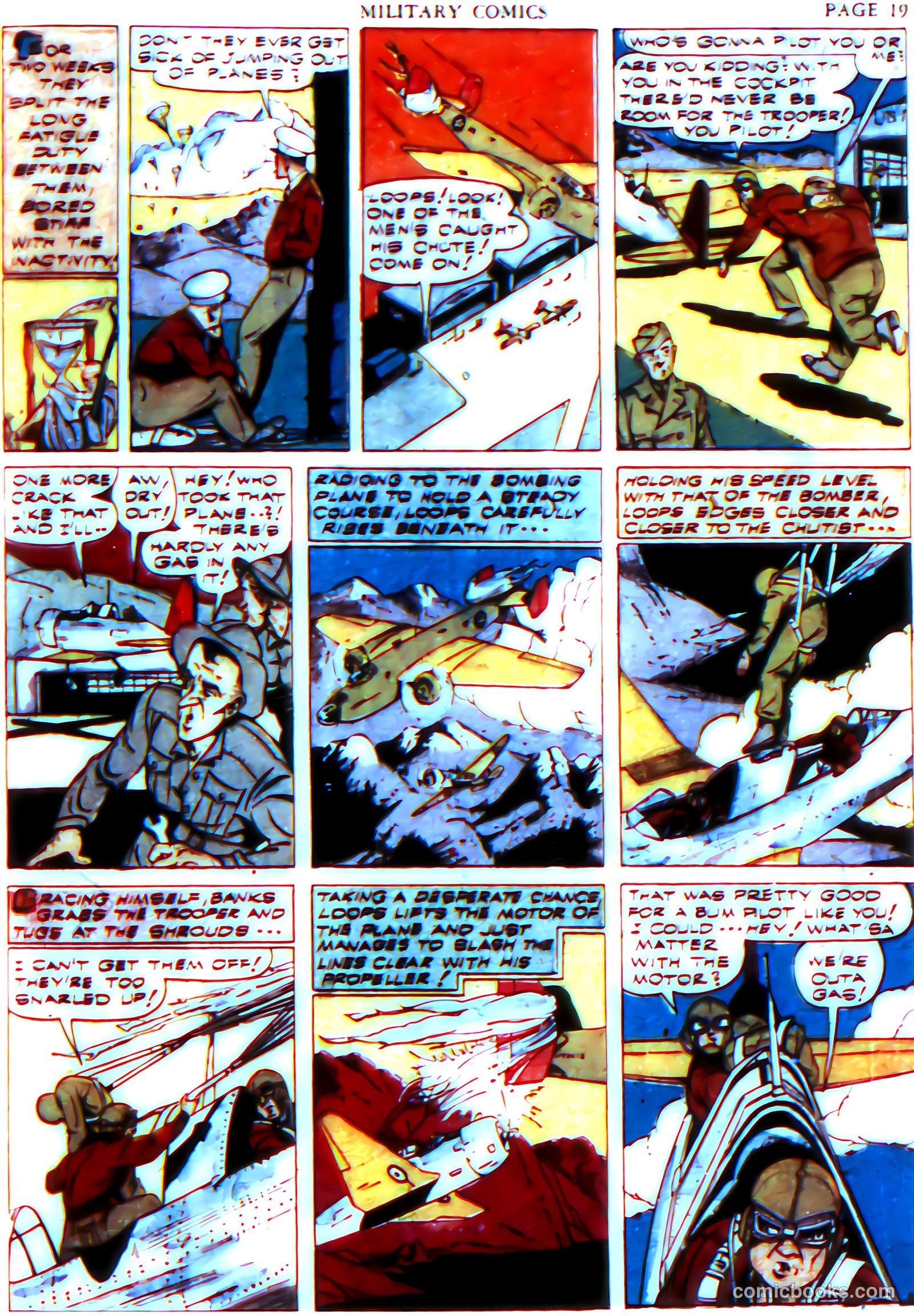Military Comics #6 (1942) — page 21 of 68
