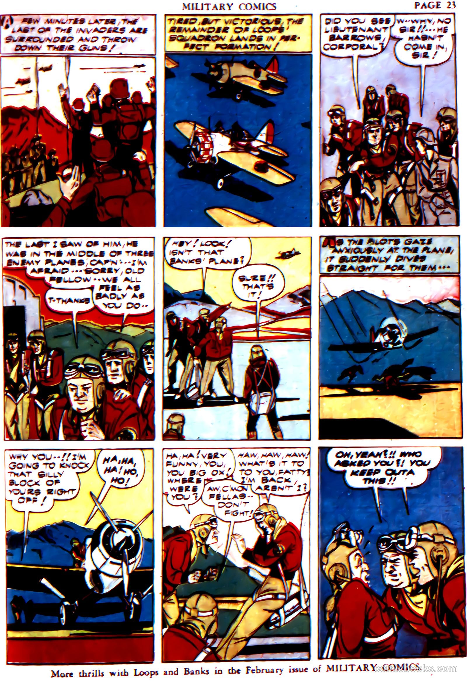 Military Comics #6 (1942) — page 25 of 68