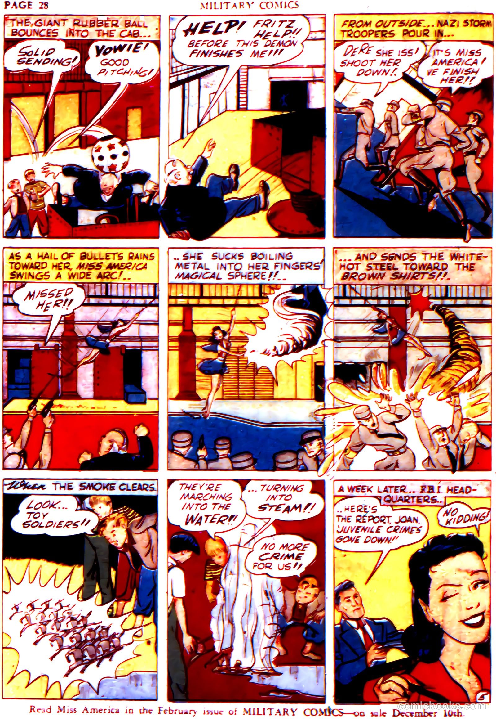 Military Comics #6 (1942) — page 30 of 68