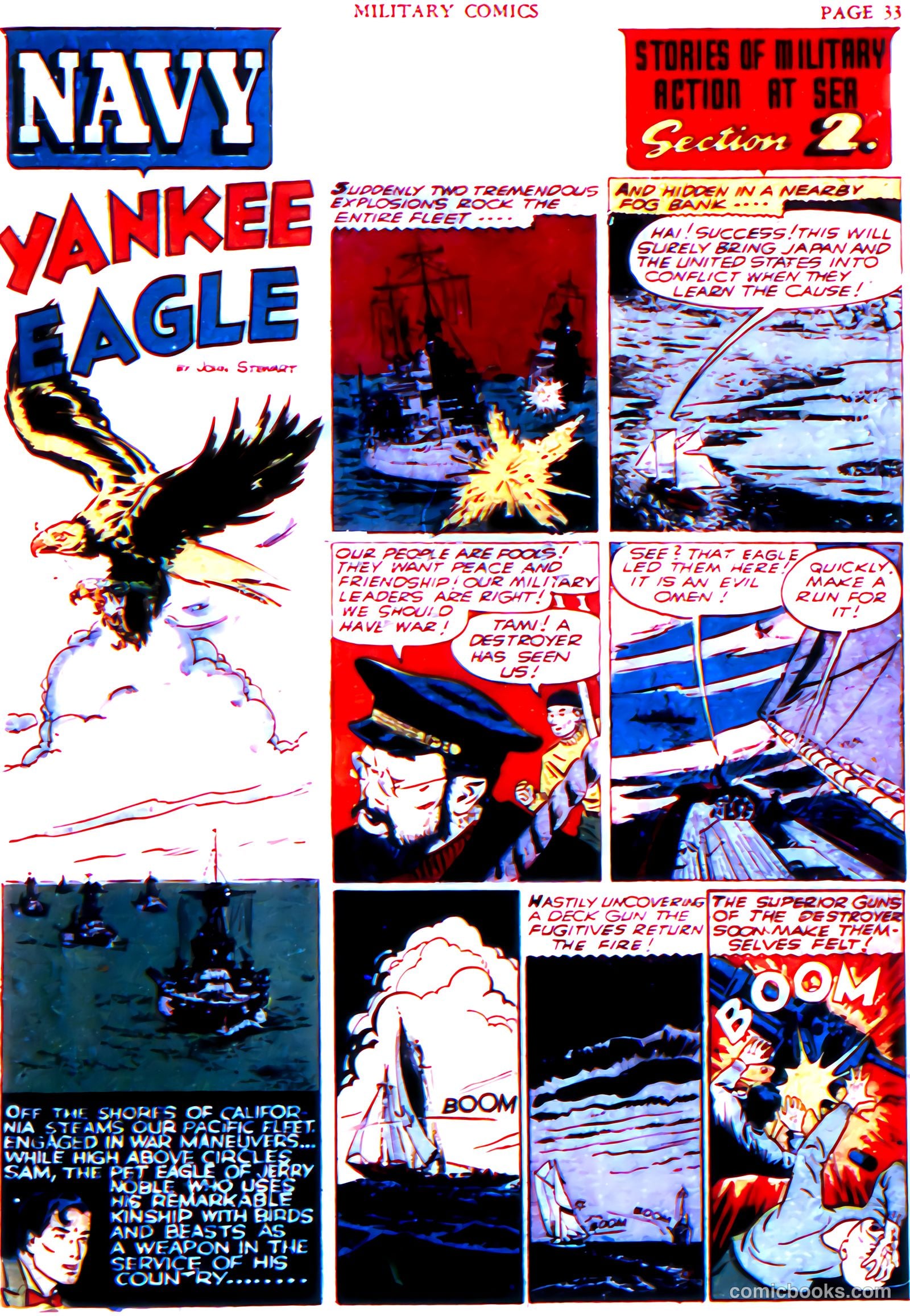 Military Comics #6 (1942) — page 35 of 68
