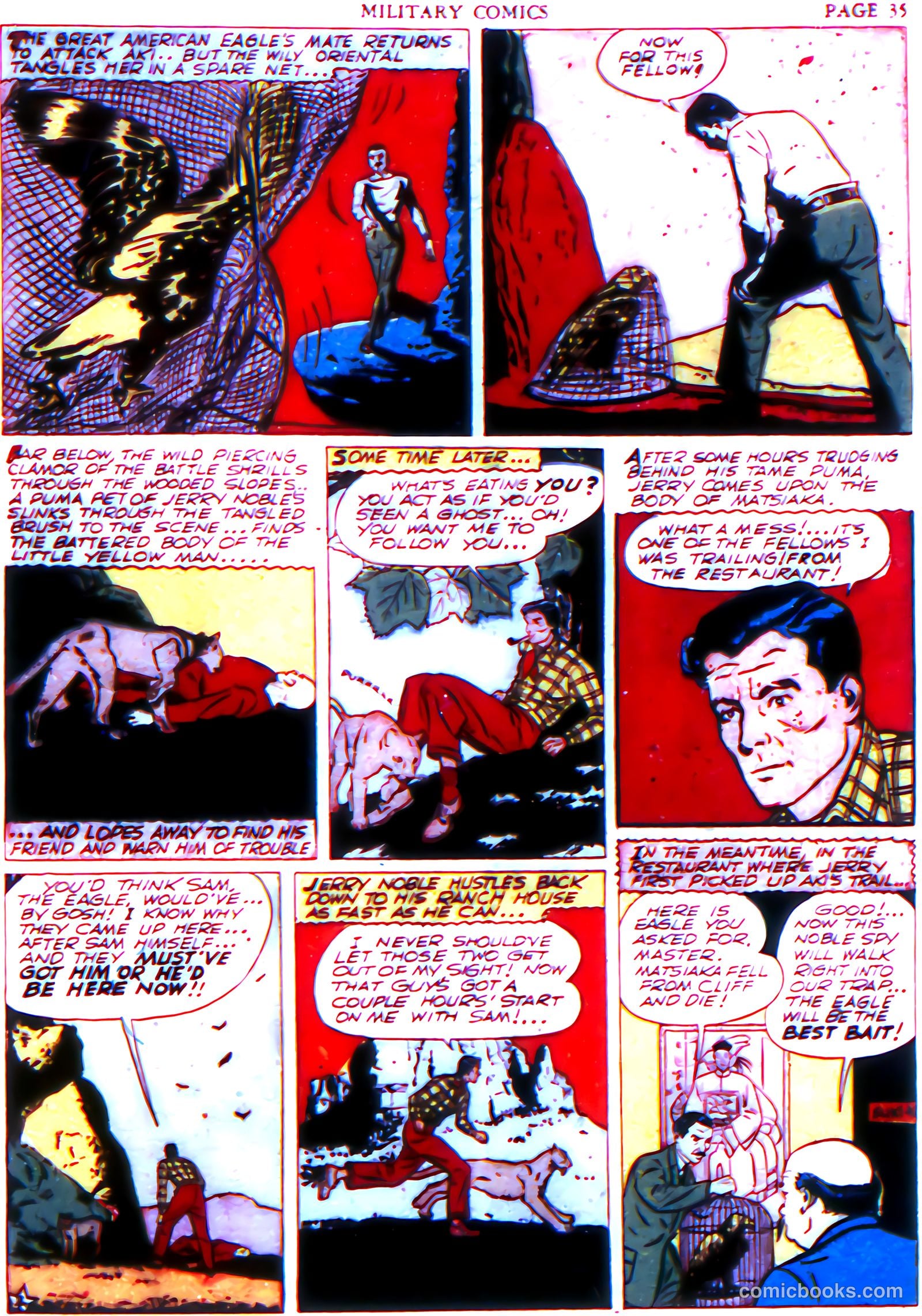 Military Comics #6 (1942) — page 37 of 68