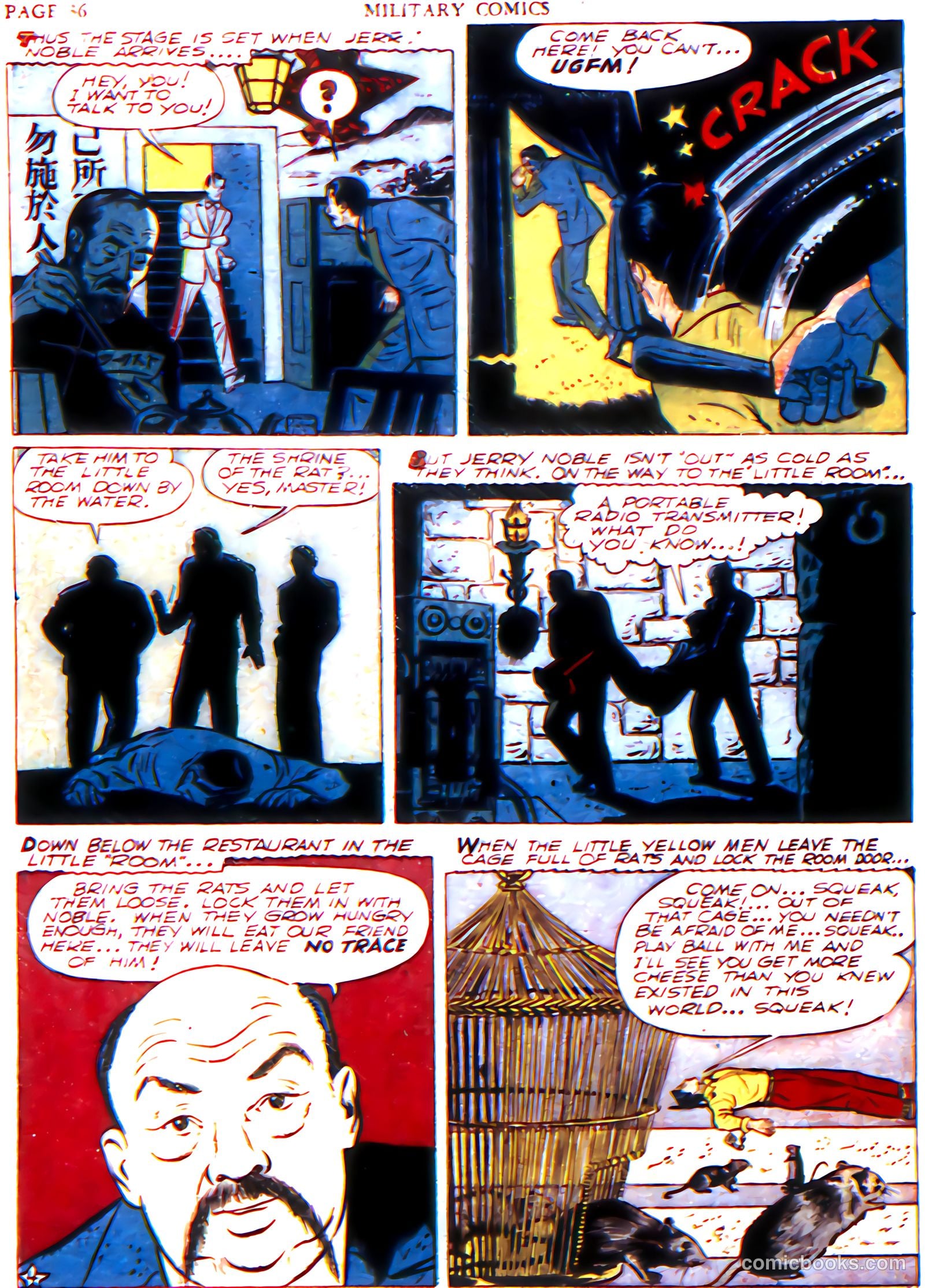 Military Comics #6 (1942) — page 38 of 68