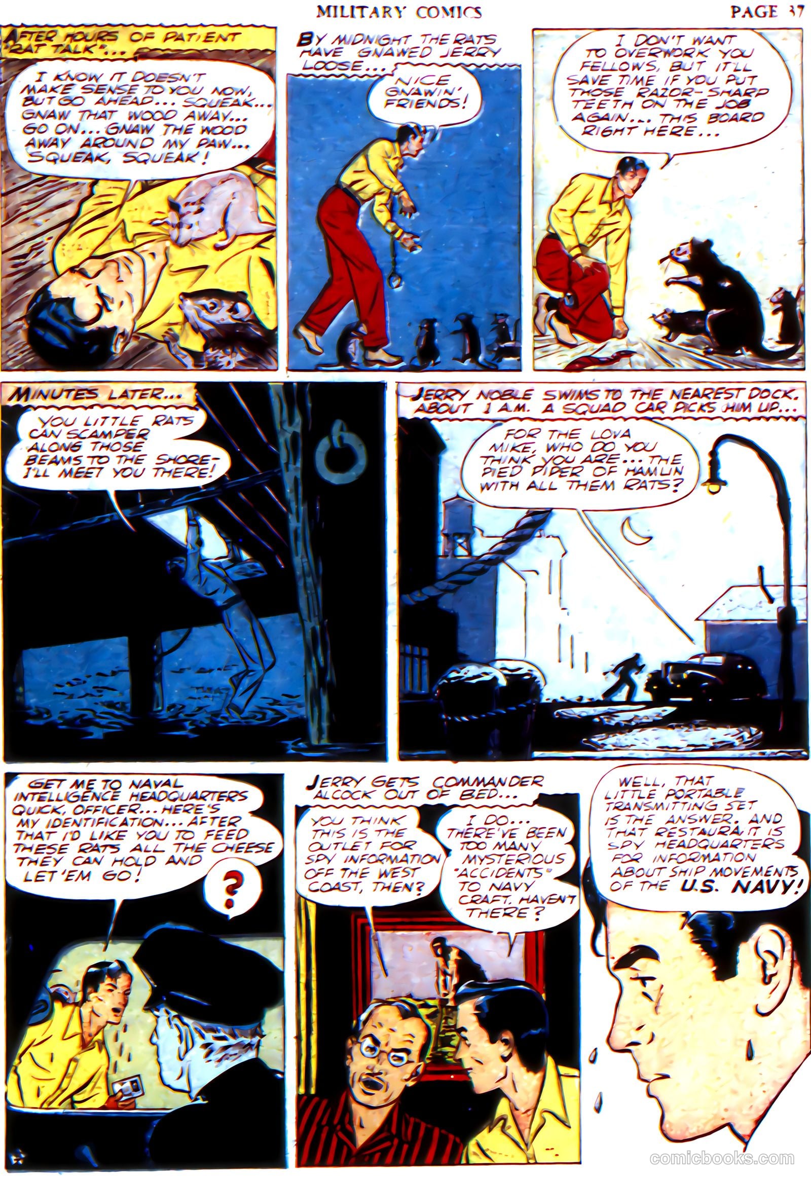 Military Comics #6 (1942) — page 39 of 68
