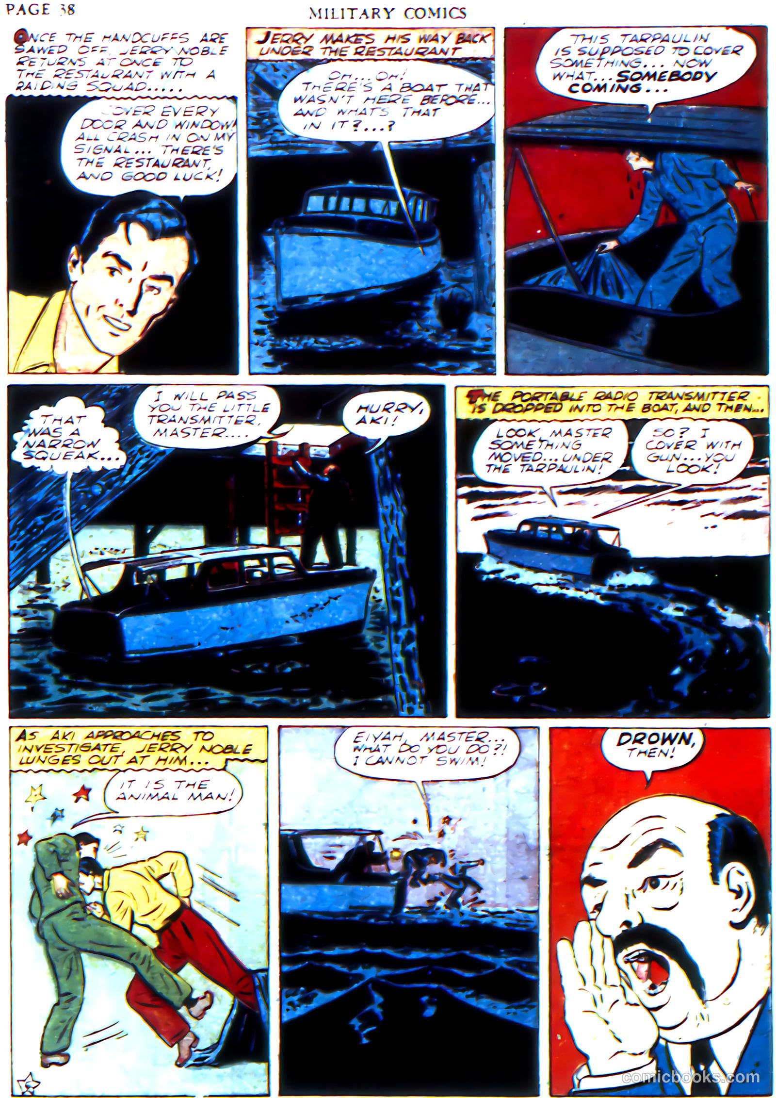 Military Comics #6 (1942) — page 40 of 68