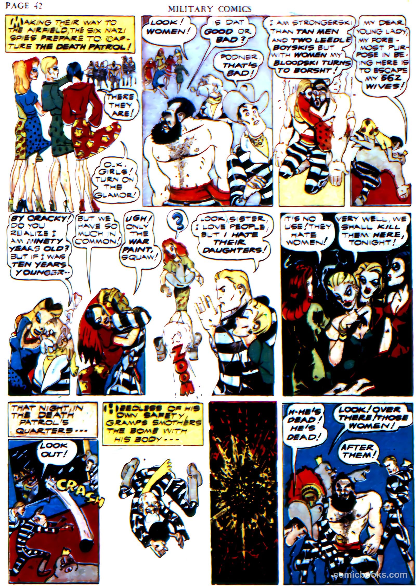 Military Comics #6 (1942) — page 44 of 68