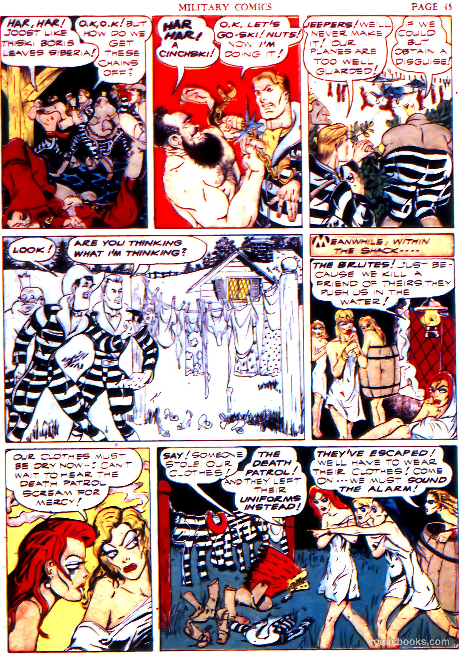 Military Comics #6 (1942) — page 47 of 68