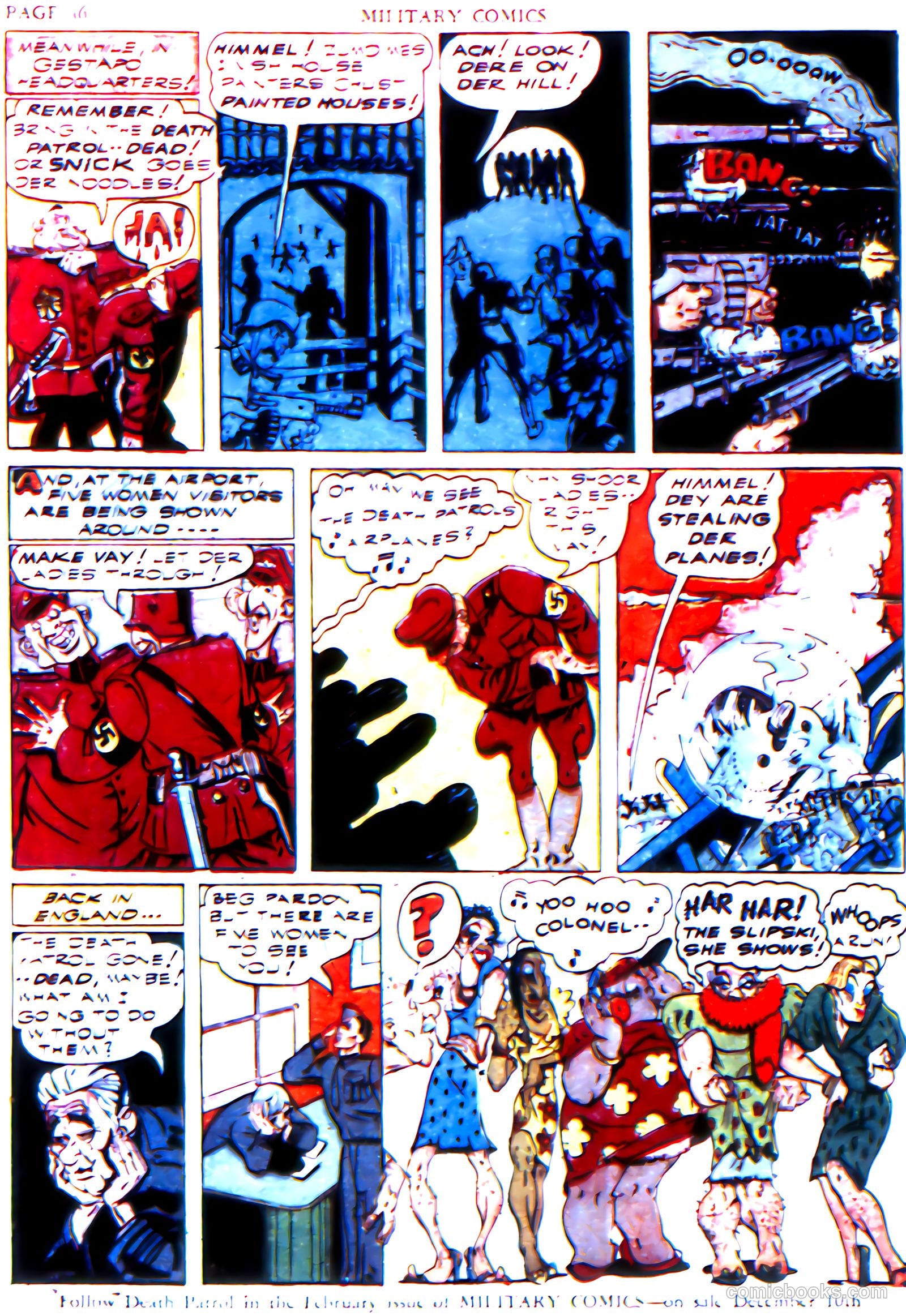 Military Comics #6 (1942) — page 48 of 68