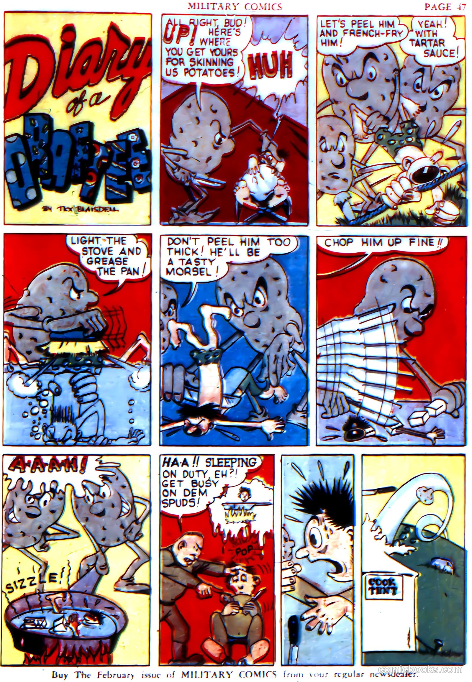 Military Comics #6 (1942) — page 49 of 68