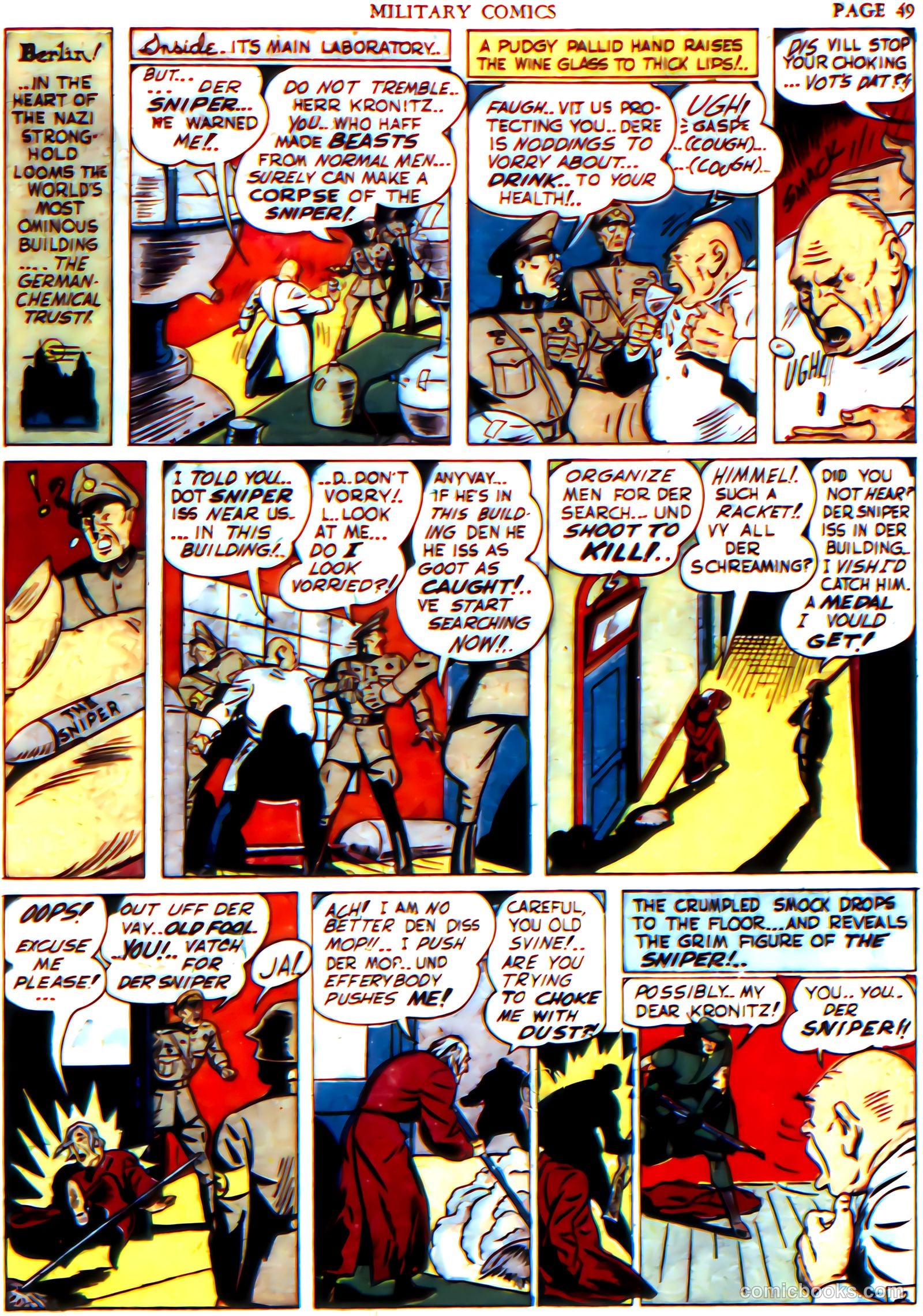 Military Comics #6 (1942) — page 51 of 68