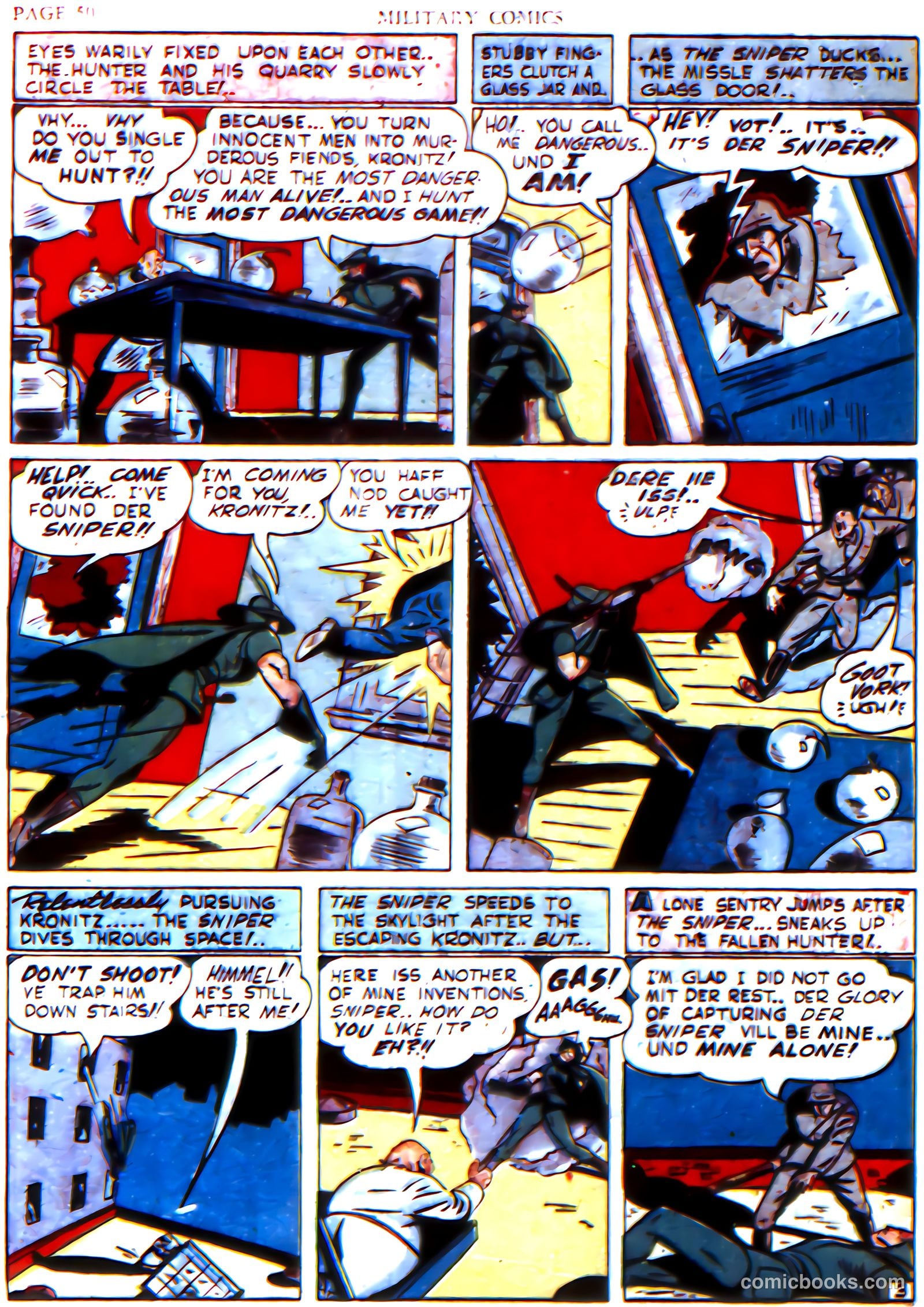 Military Comics #6 (1942) — page 52 of 68