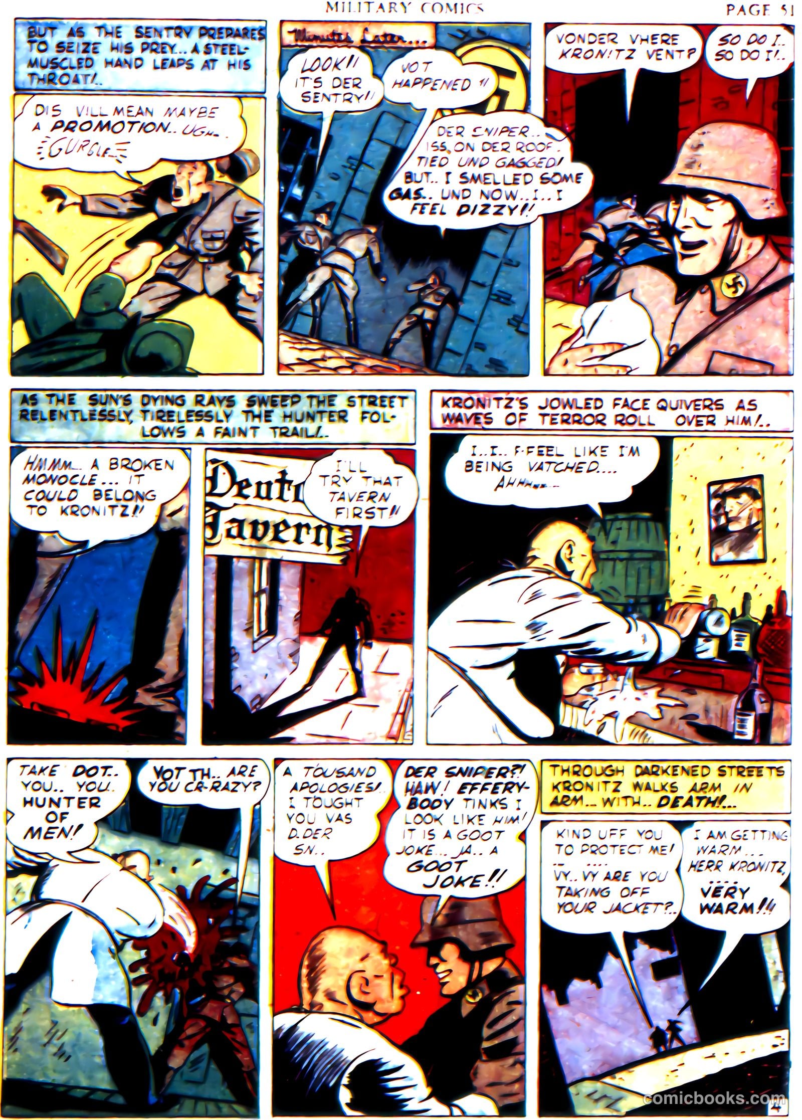 Military Comics #6 (1942) — page 53 of 68