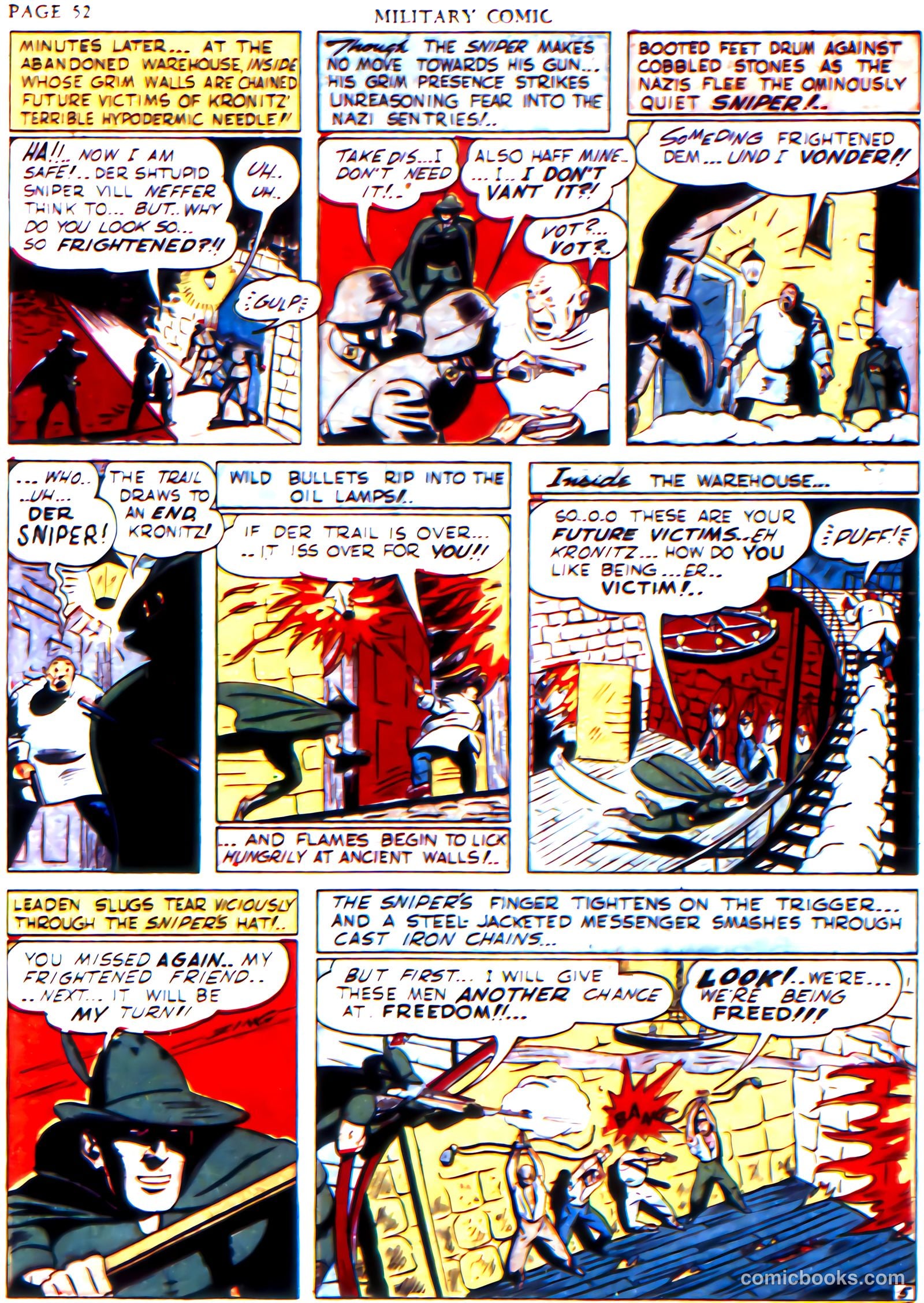 Military Comics #6 (1942) — page 54 of 68