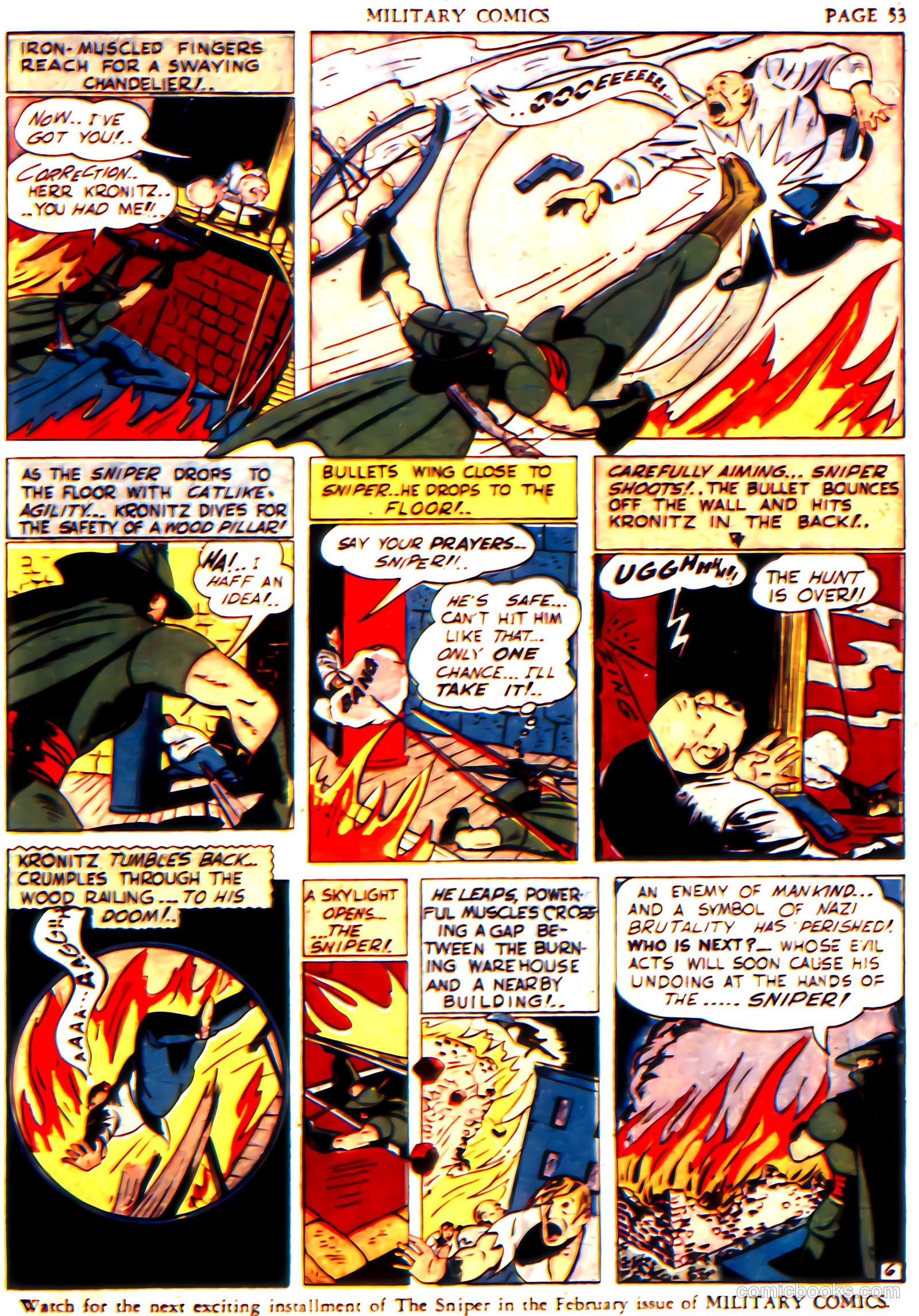 Military Comics #6 (1942) — page 55 of 68