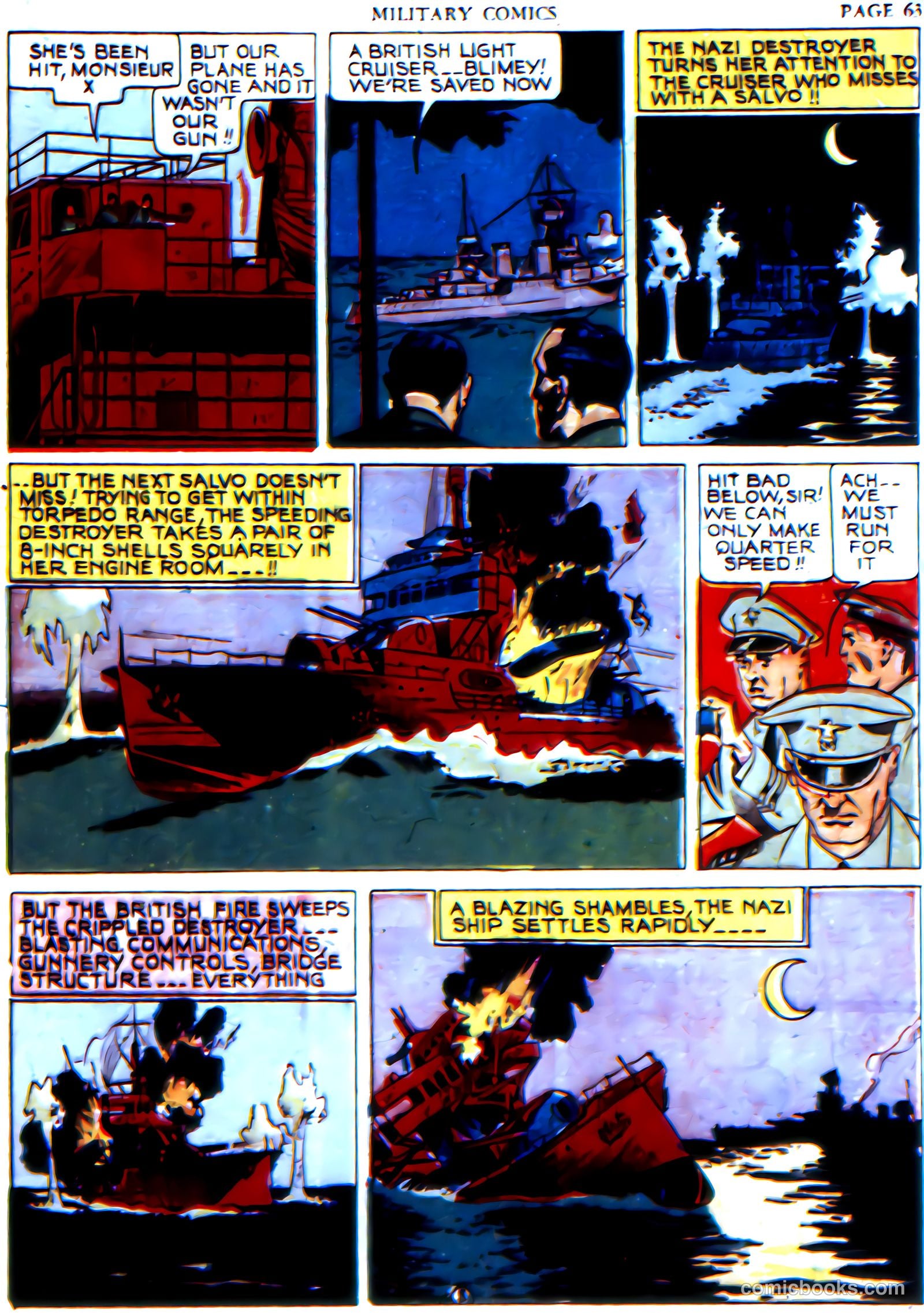 Military Comics #6 (1942) — page 65 of 68