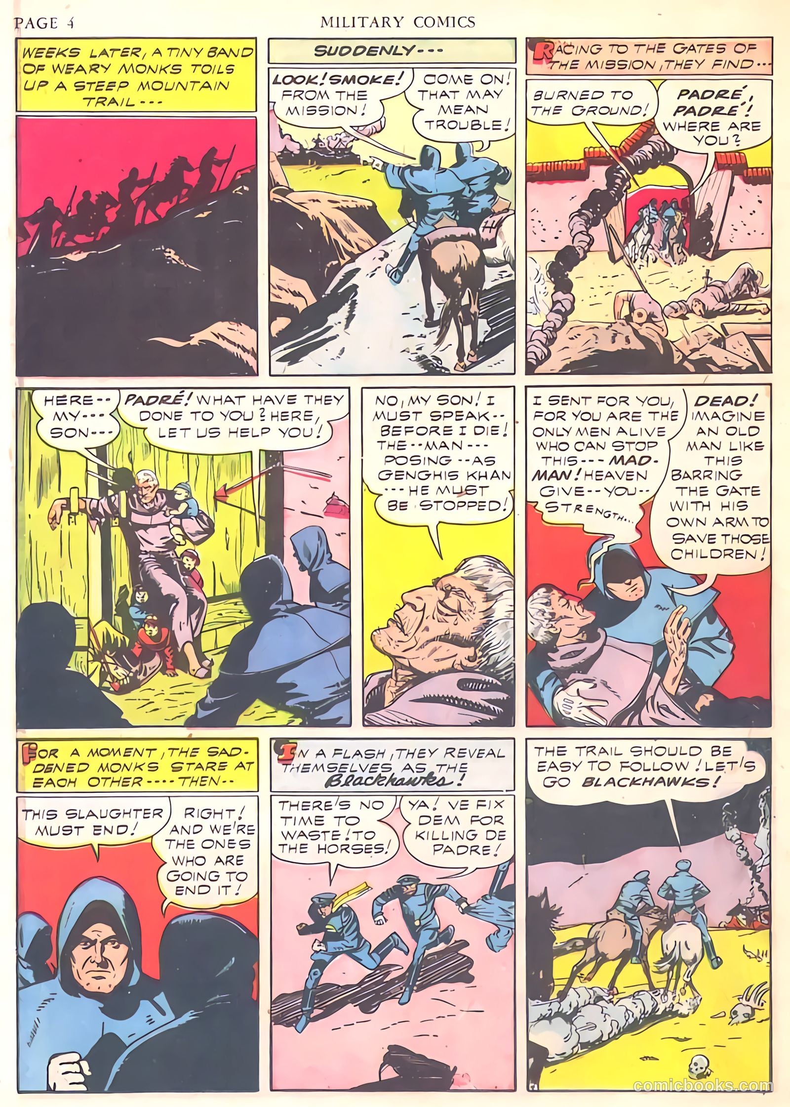 Military Comics #7 (1942) — page 6 of 68