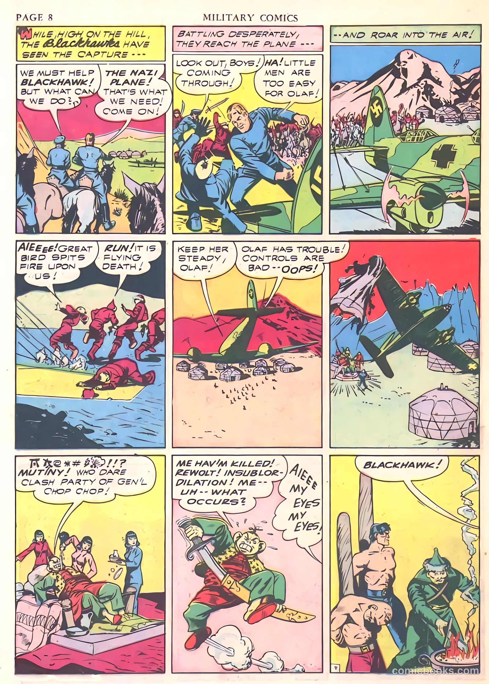 Military Comics #7 (1942) — page 10 of 68