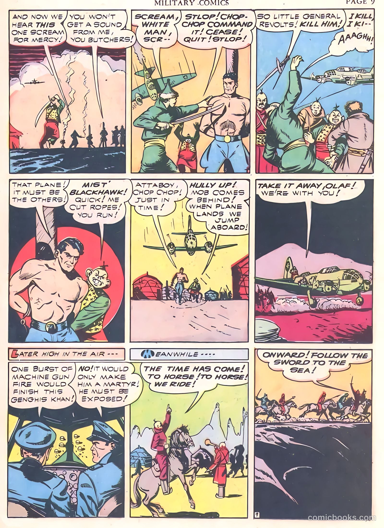 Military Comics #7 (1942) — page 11 of 68
