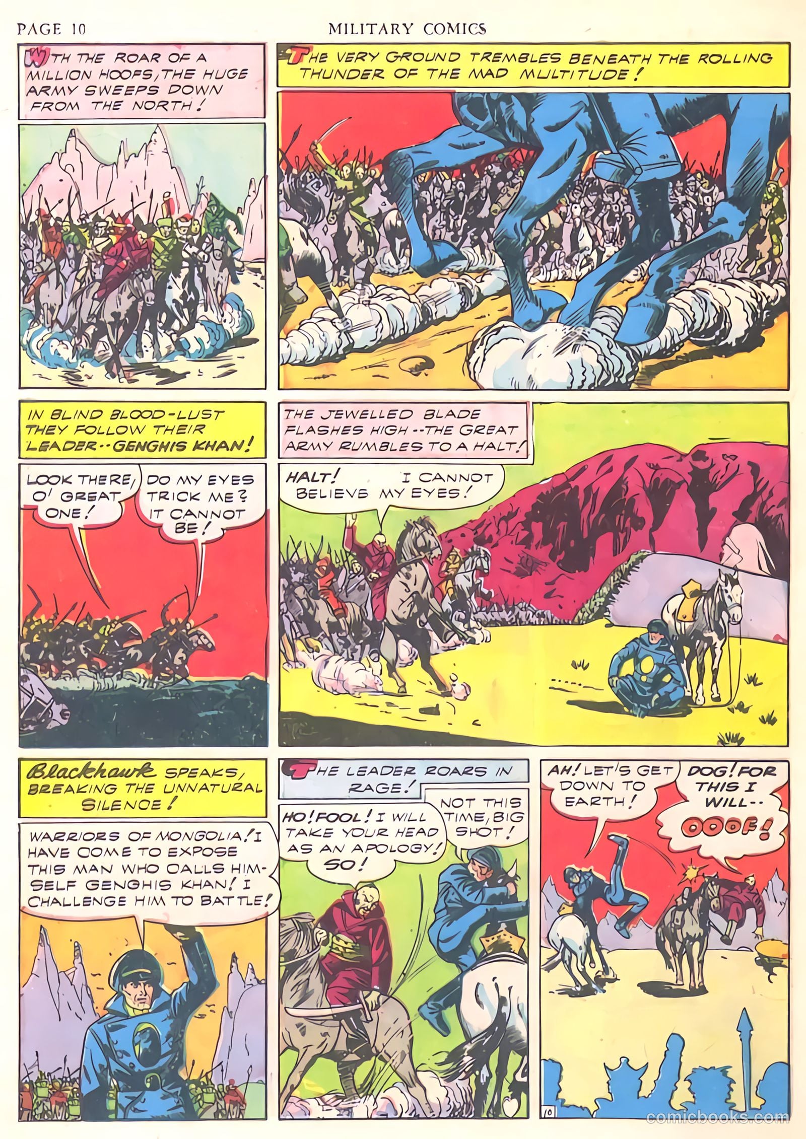 Military Comics #7 (1942) — page 12 of 68