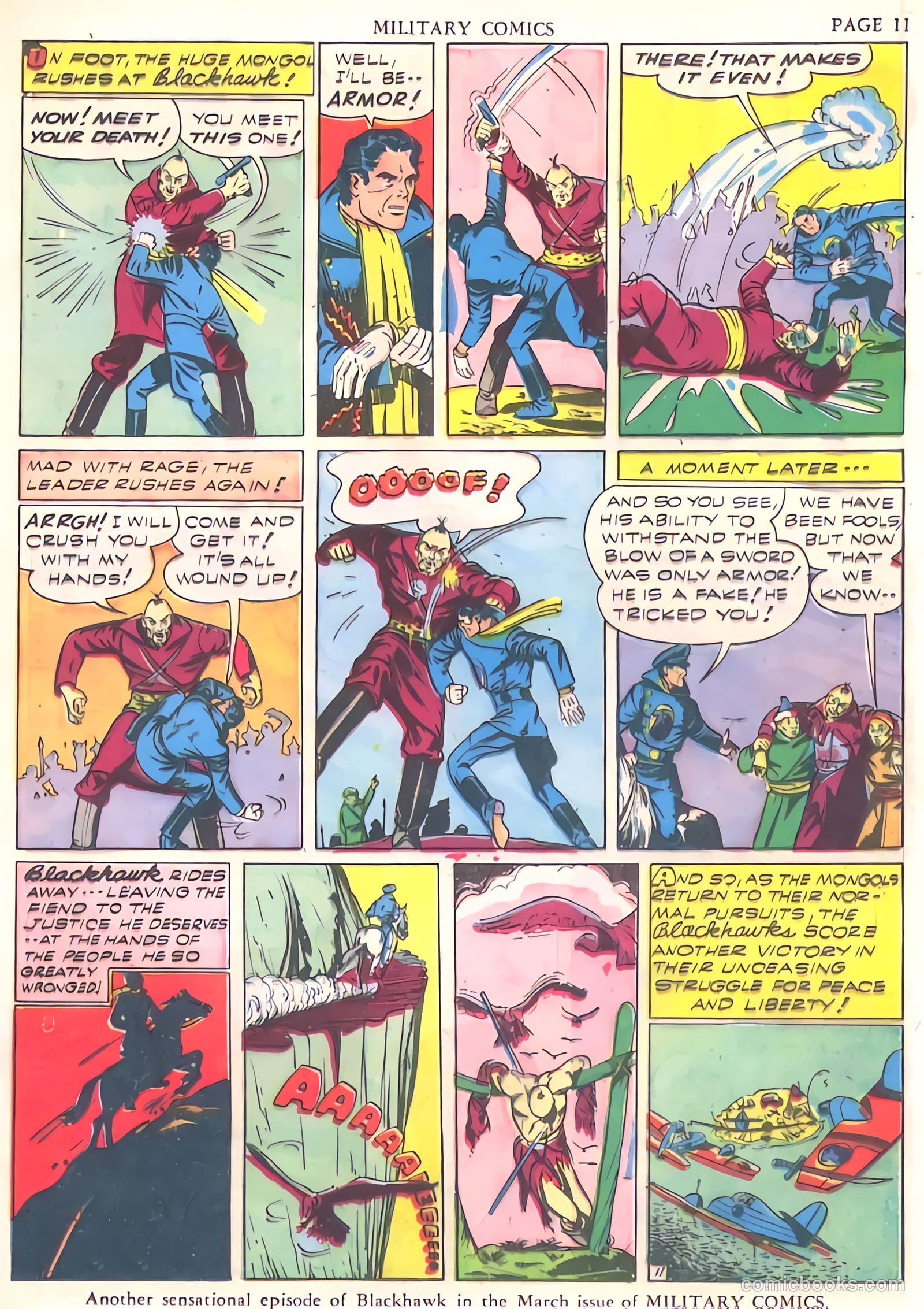 Military Comics #7 (1942) — page 13 of 68