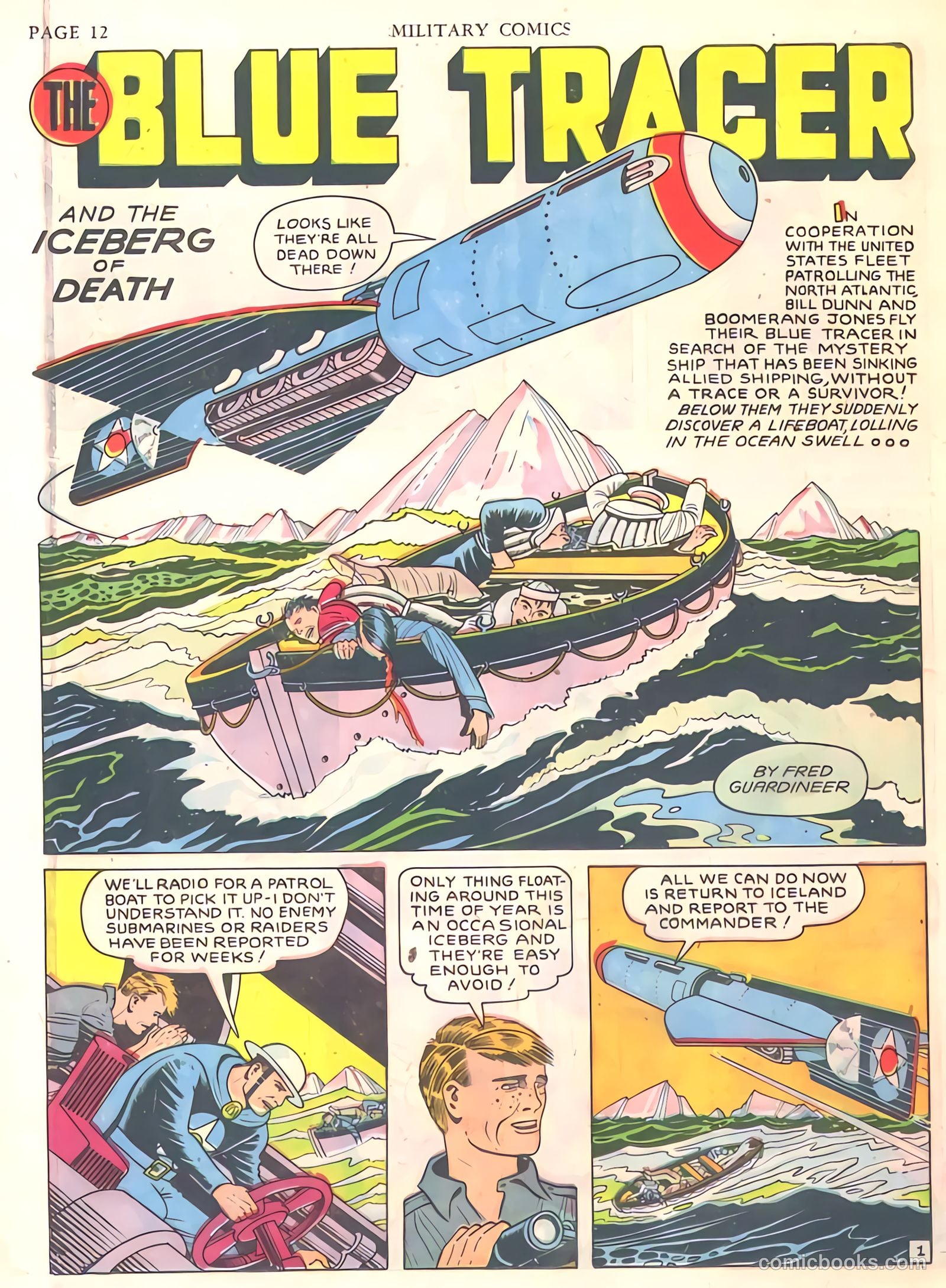 Military Comics #7 (1942) — page 14 of 68