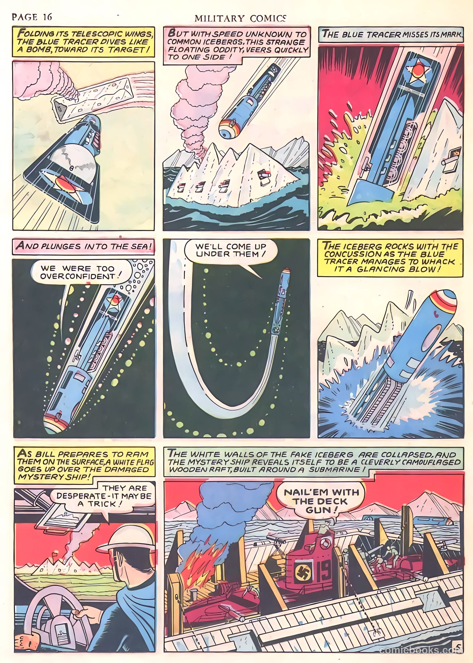 Military Comics #7 (1942) — page 18 of 68