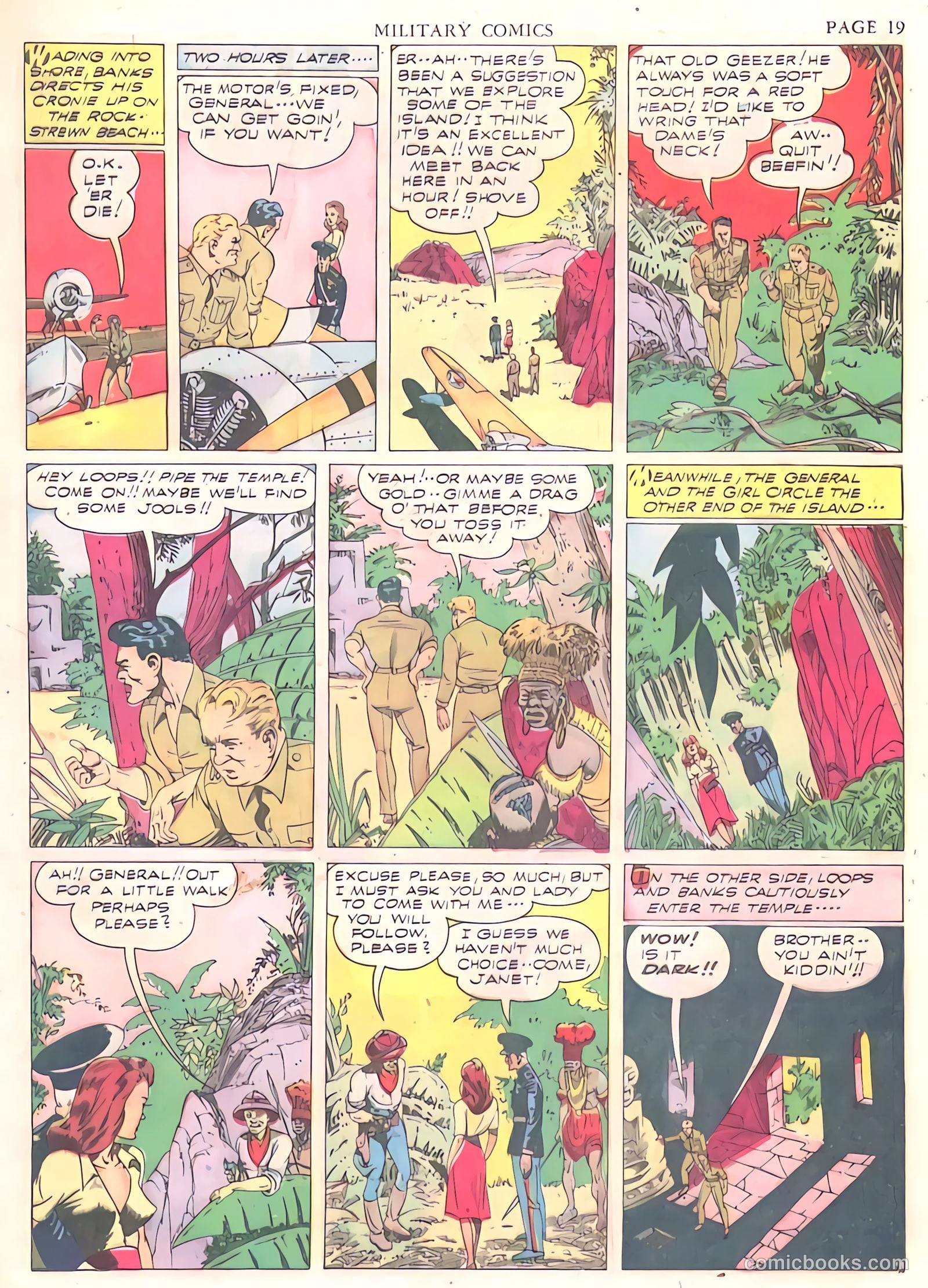 Military Comics #7 (1942) — page 21 of 68