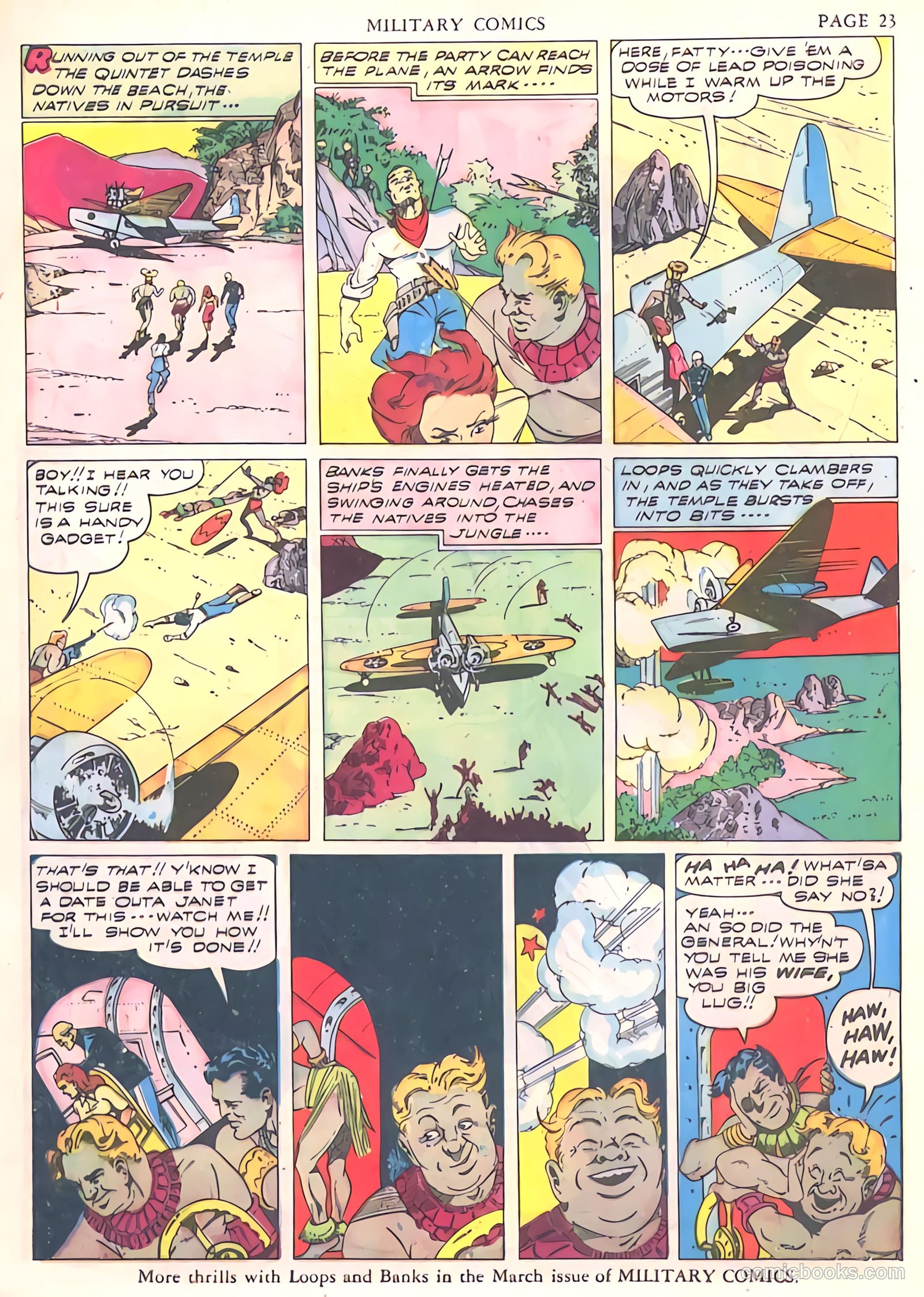 Military Comics #7 (1942) — page 25 of 68