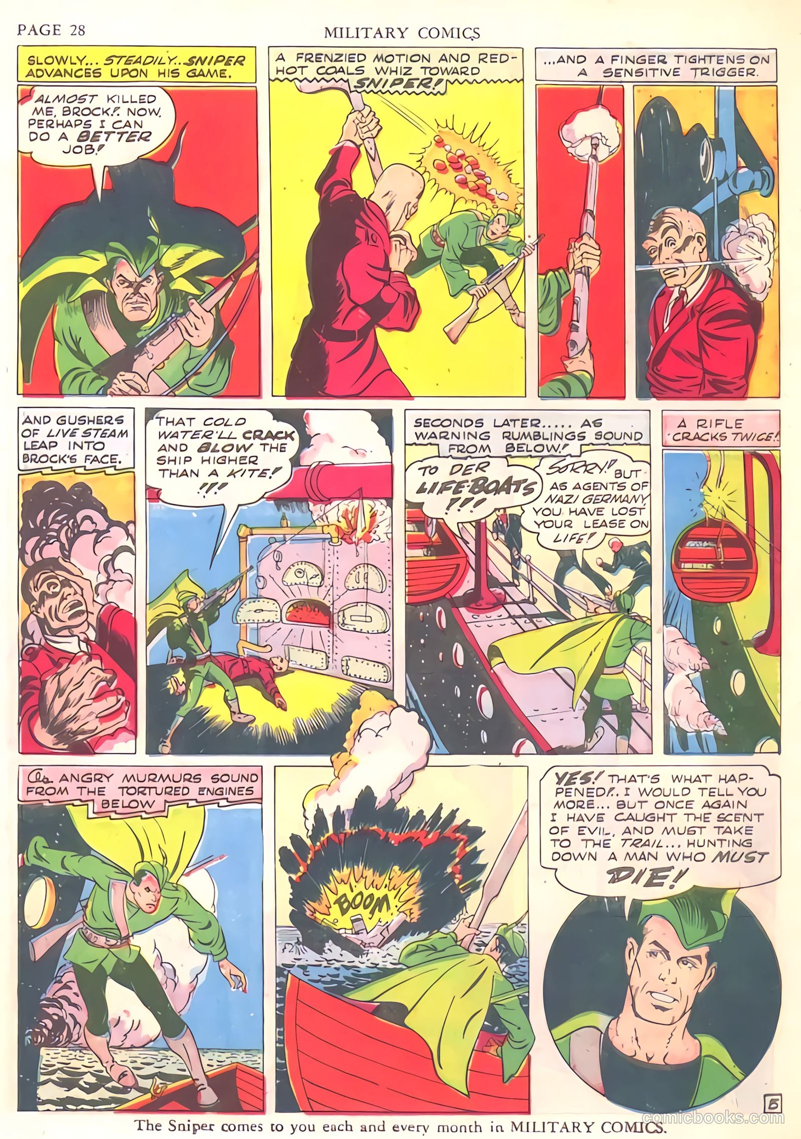 Military Comics #7 (1942) — page 30 of 68
