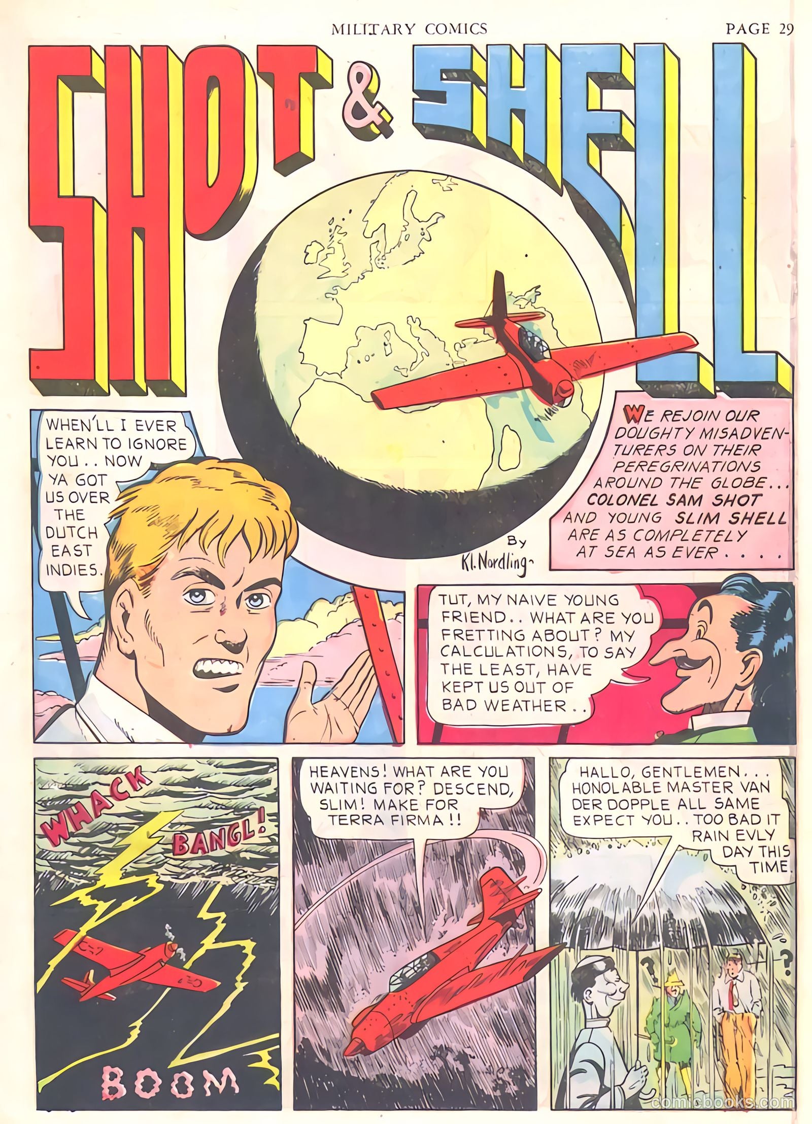 Military Comics #7 (1942) — page 31 of 68