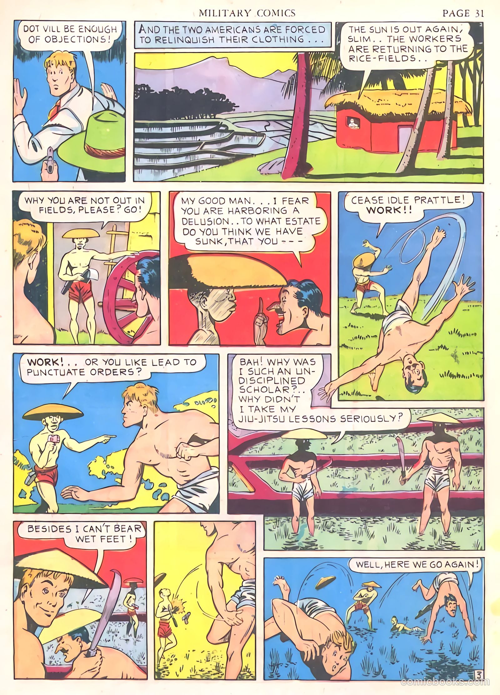 Military Comics #7 (1942) — page 33 of 68