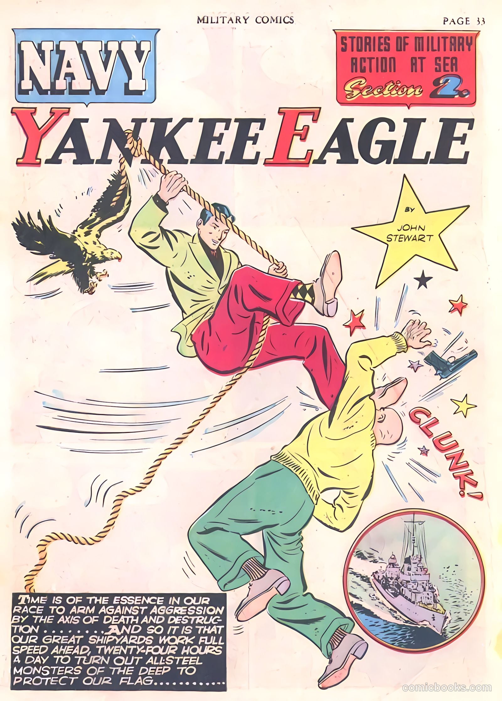 Military Comics #7 (1942) — page 35 of 68