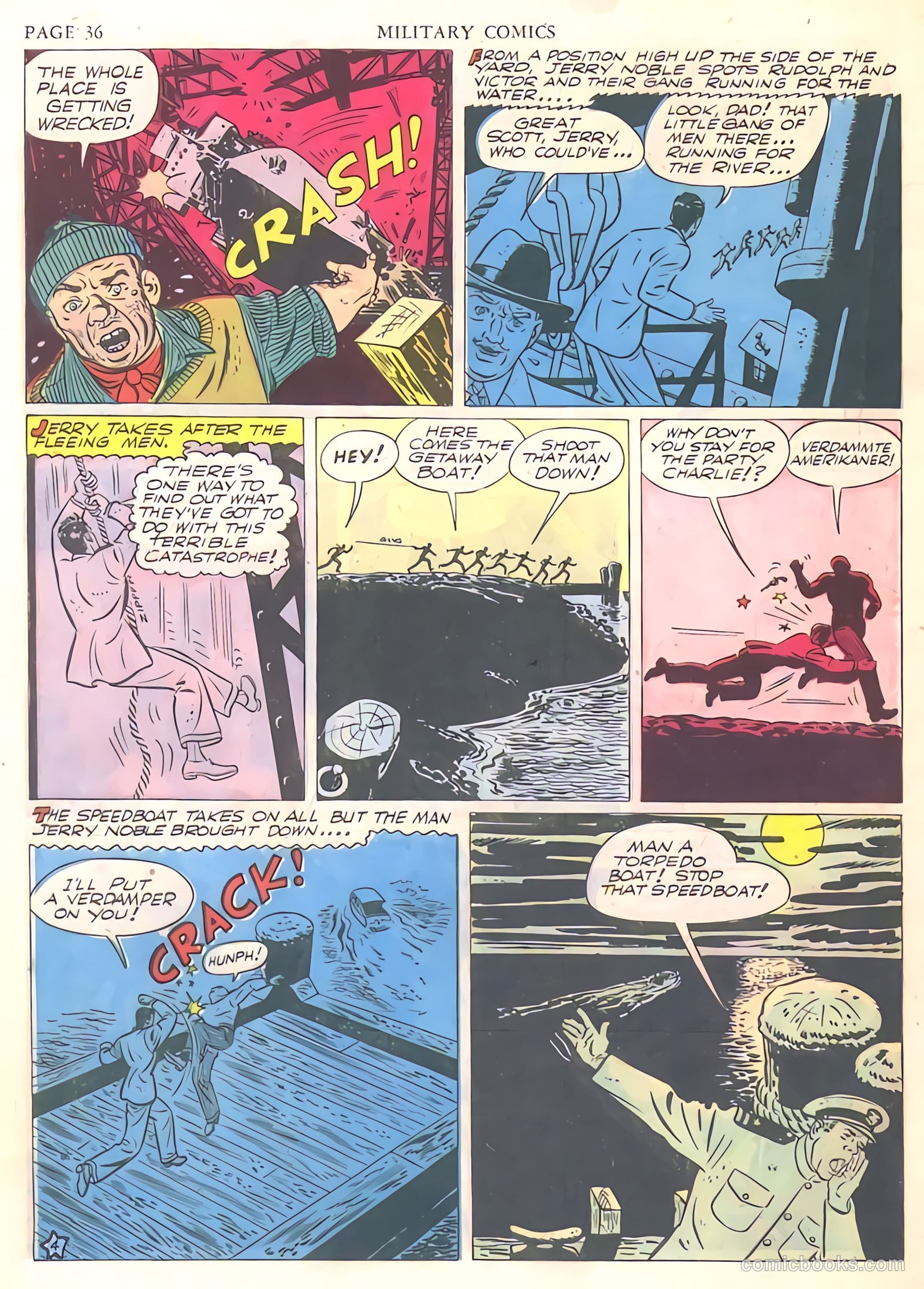 Military Comics #7 (1942) — page 38 of 68