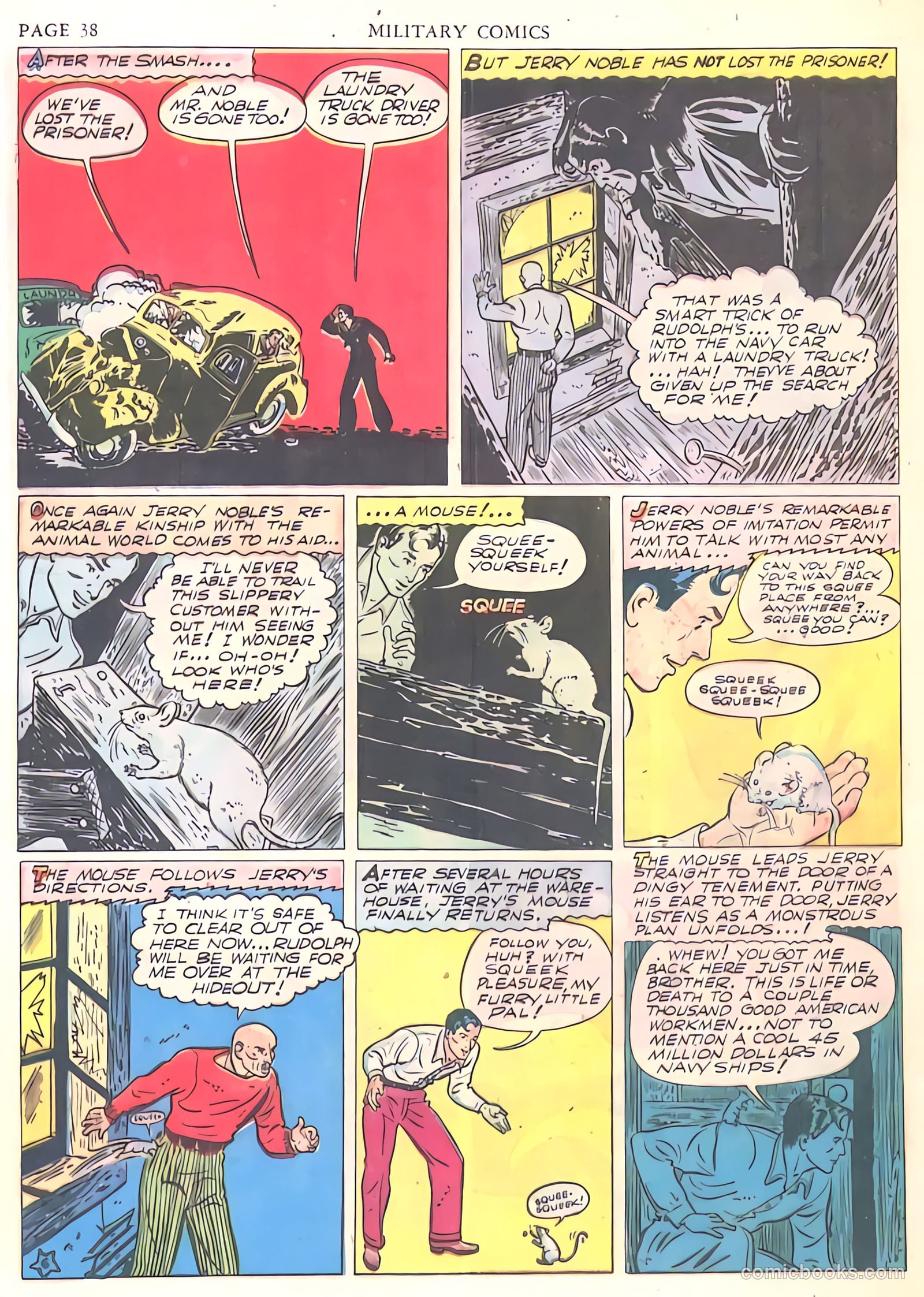 Military Comics #7 (1942) — page 40 of 68