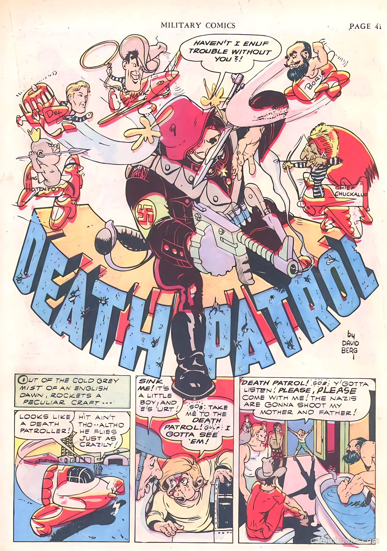 Military Comics #7 (1942) — page 43 of 68
