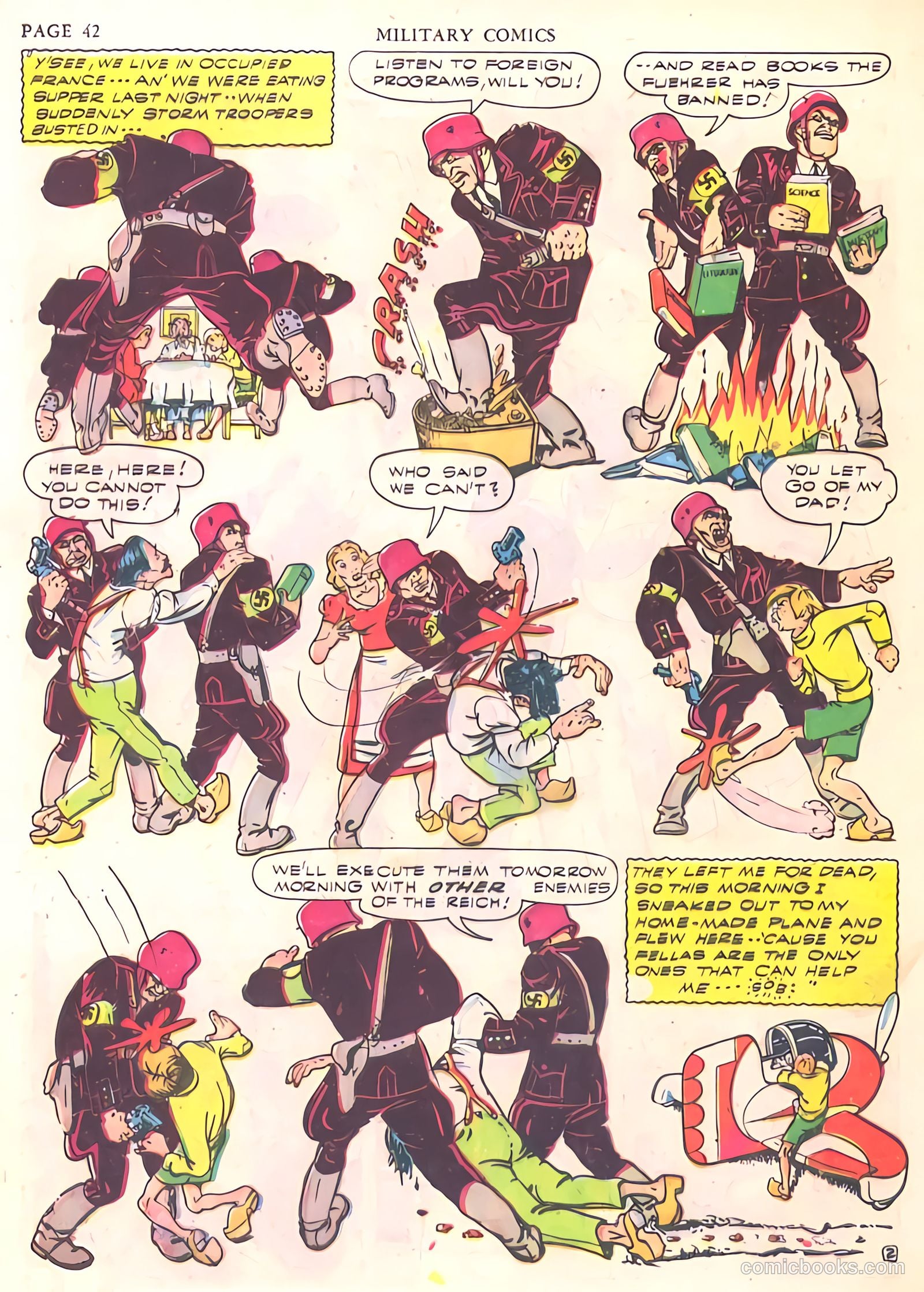 Military Comics #7 (1942) — page 44 of 68
