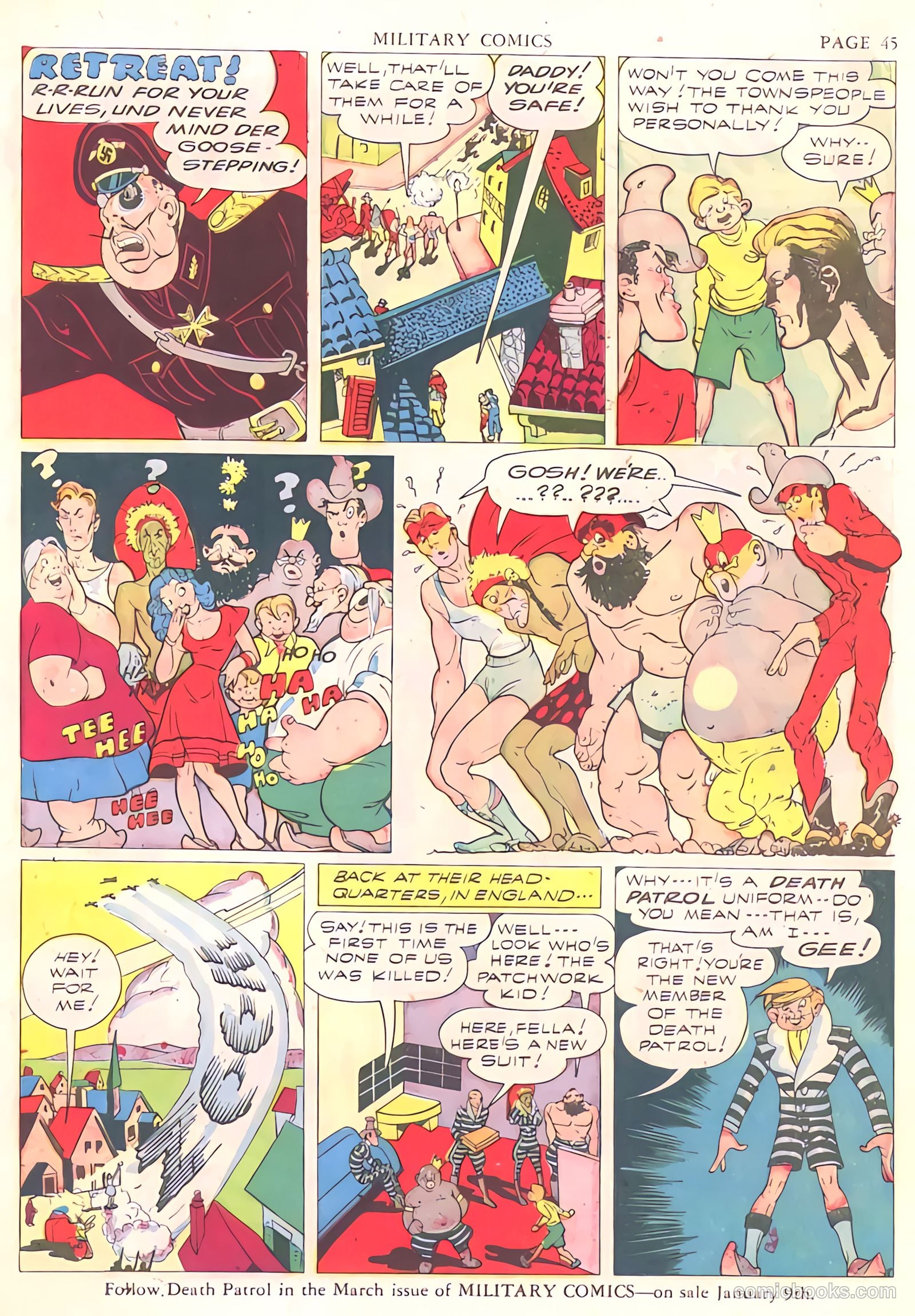 Military Comics #7 (1942) — page 47 of 68
