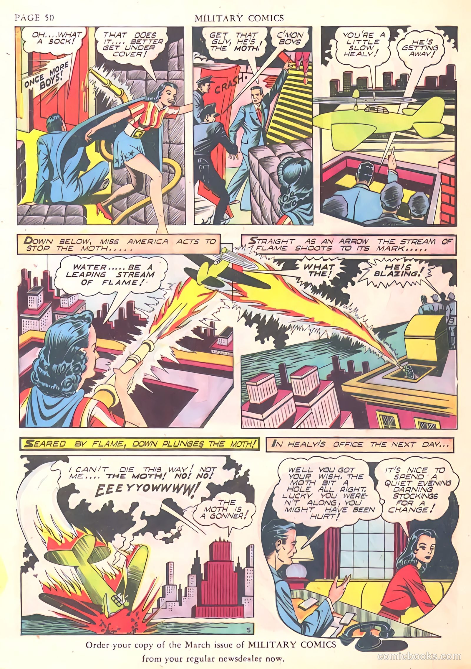Military Comics #7 (1942) — page 52 of 68