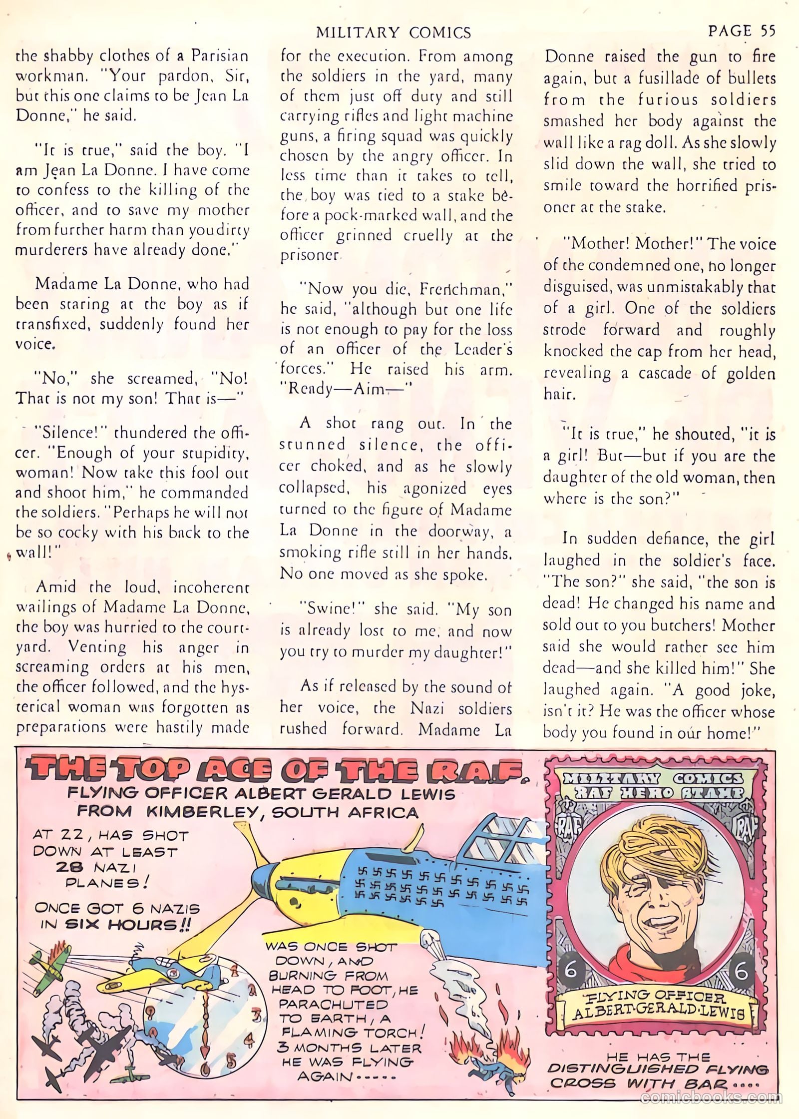 Military Comics #7 (1942) — page 57 of 68