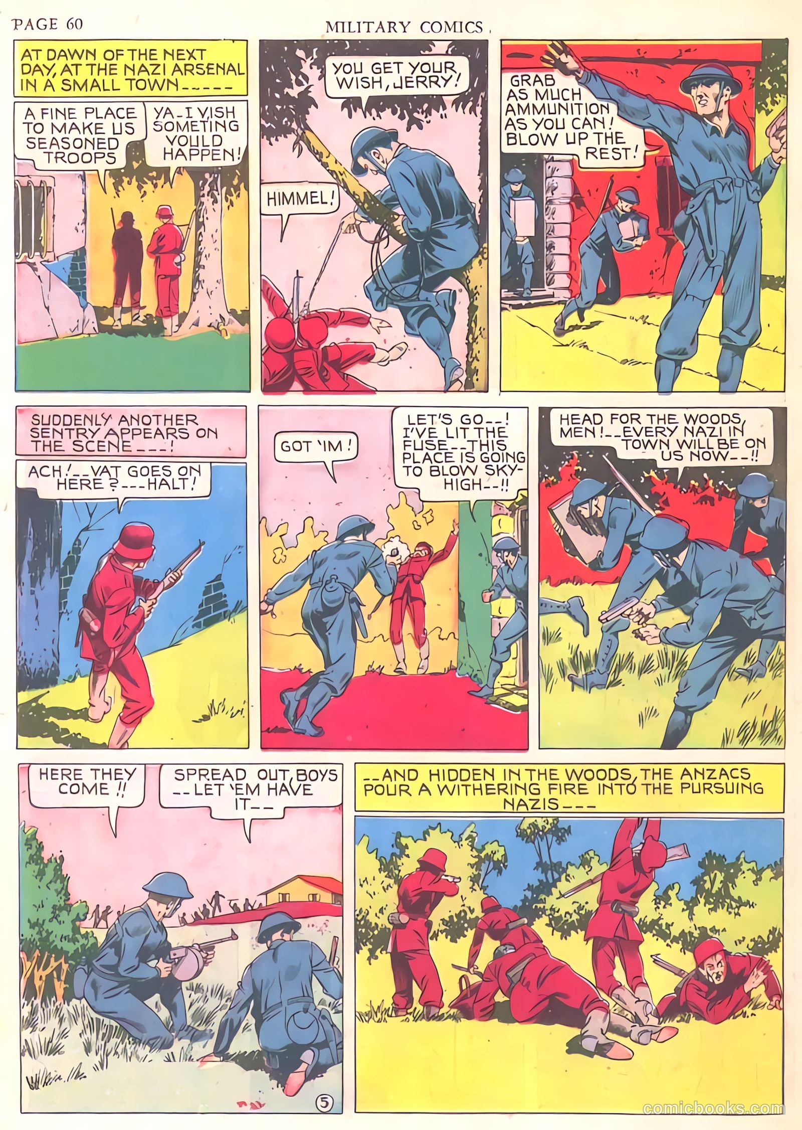 Military Comics #7 (1942) — page 62 of 68