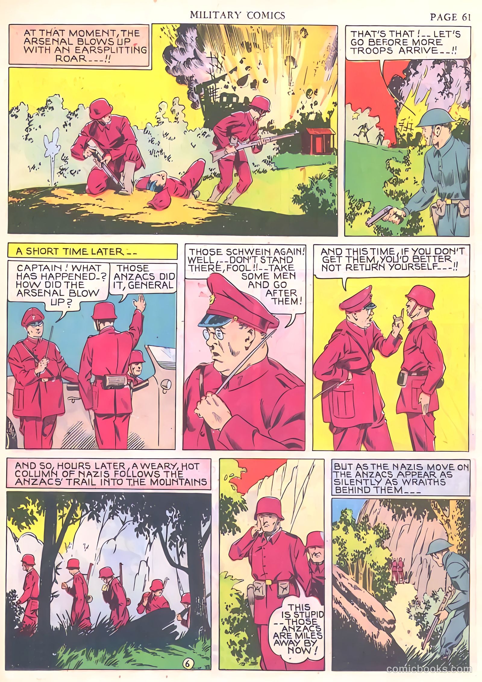 Military Comics #7 (1942) — page 63 of 68