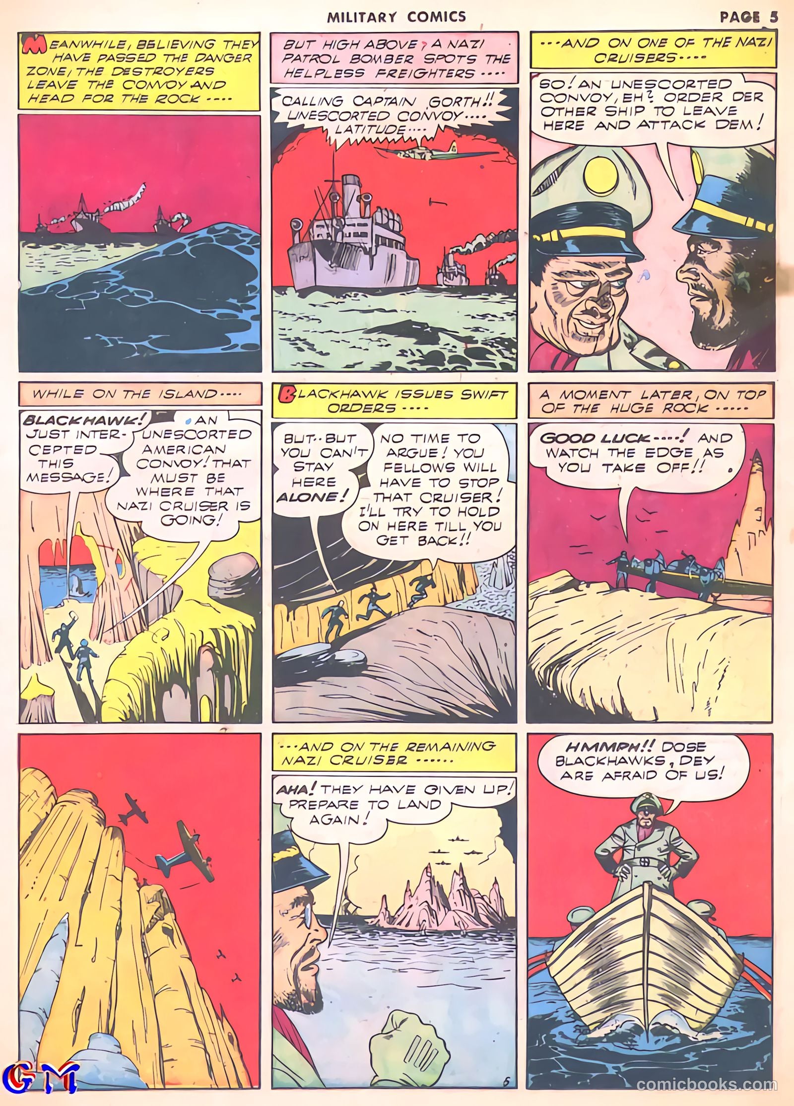 Military Comics #8 (1942) — page 7 of 68