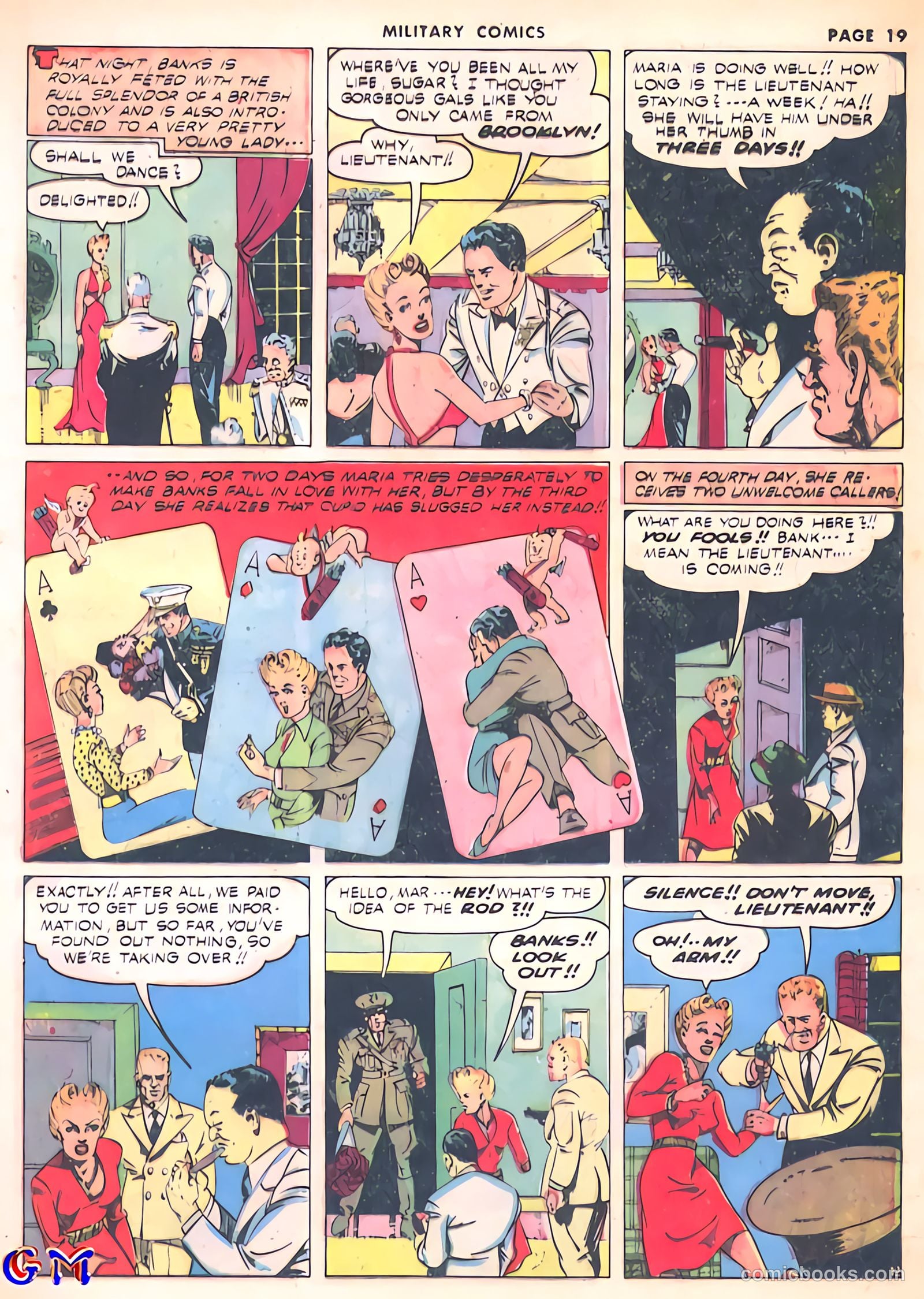 Military Comics #8 (1942) — page 21 of 68