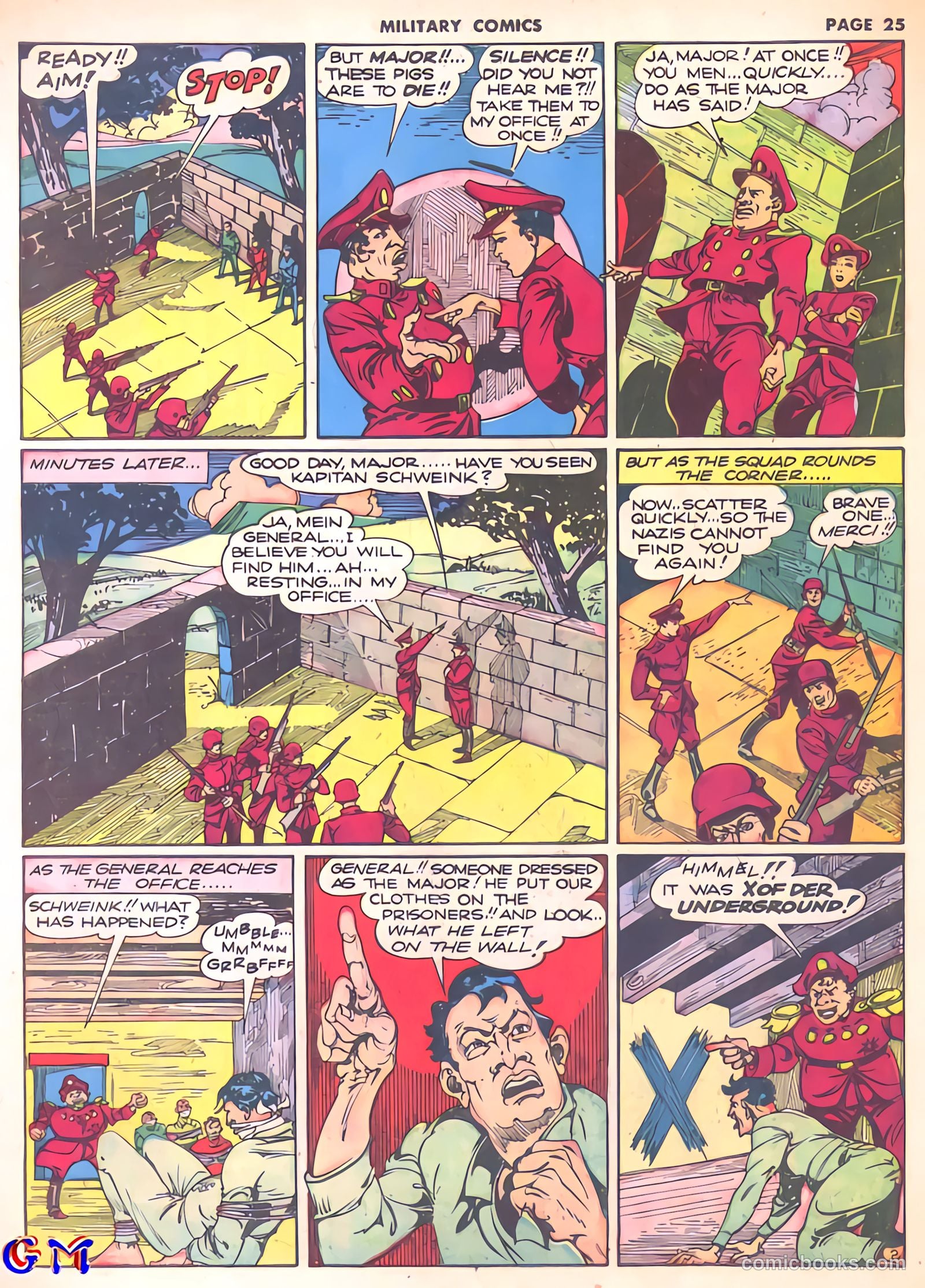 Military Comics #8 (1942) — page 27 of 68