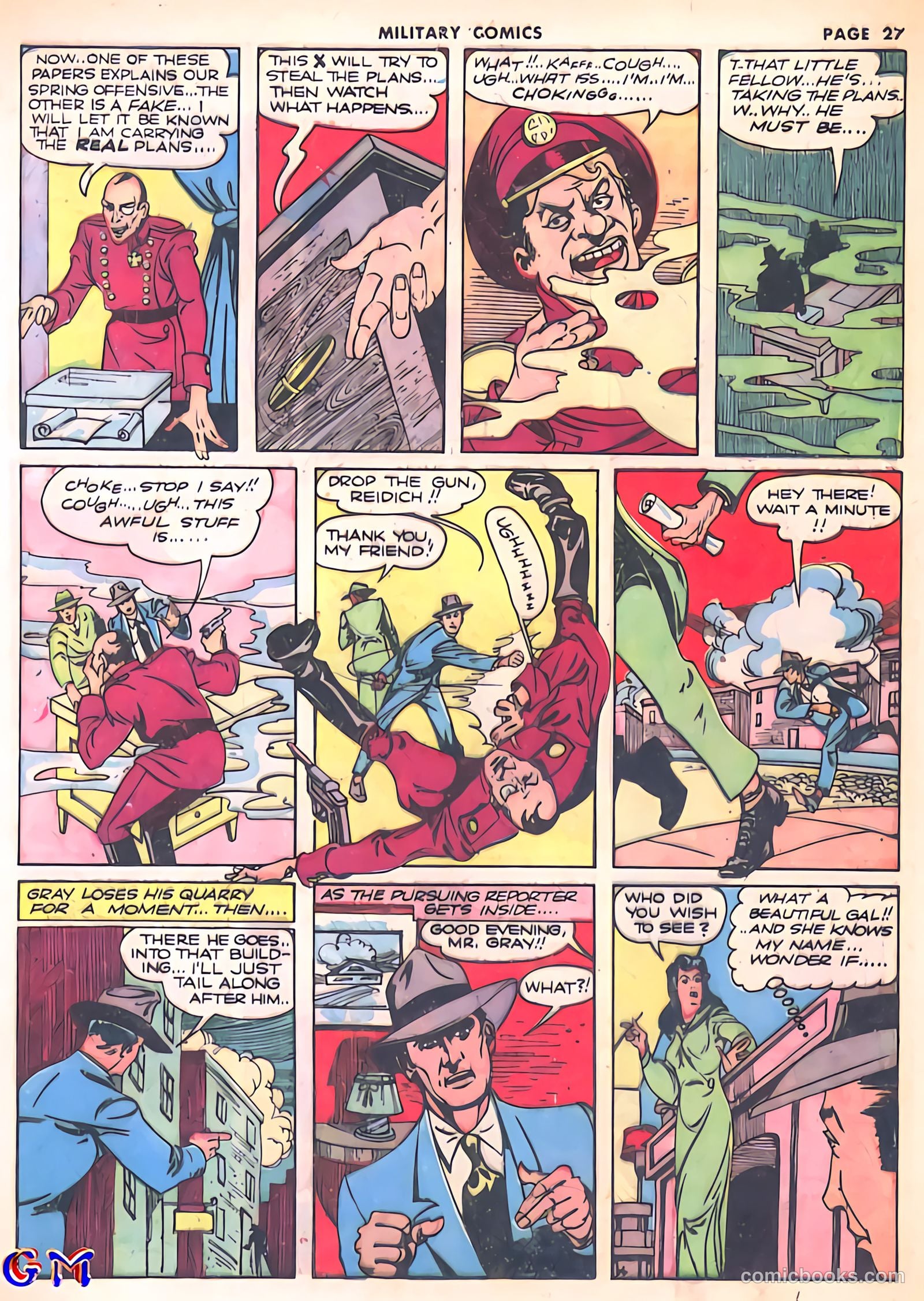 Military Comics #8 (1942) — page 29 of 68